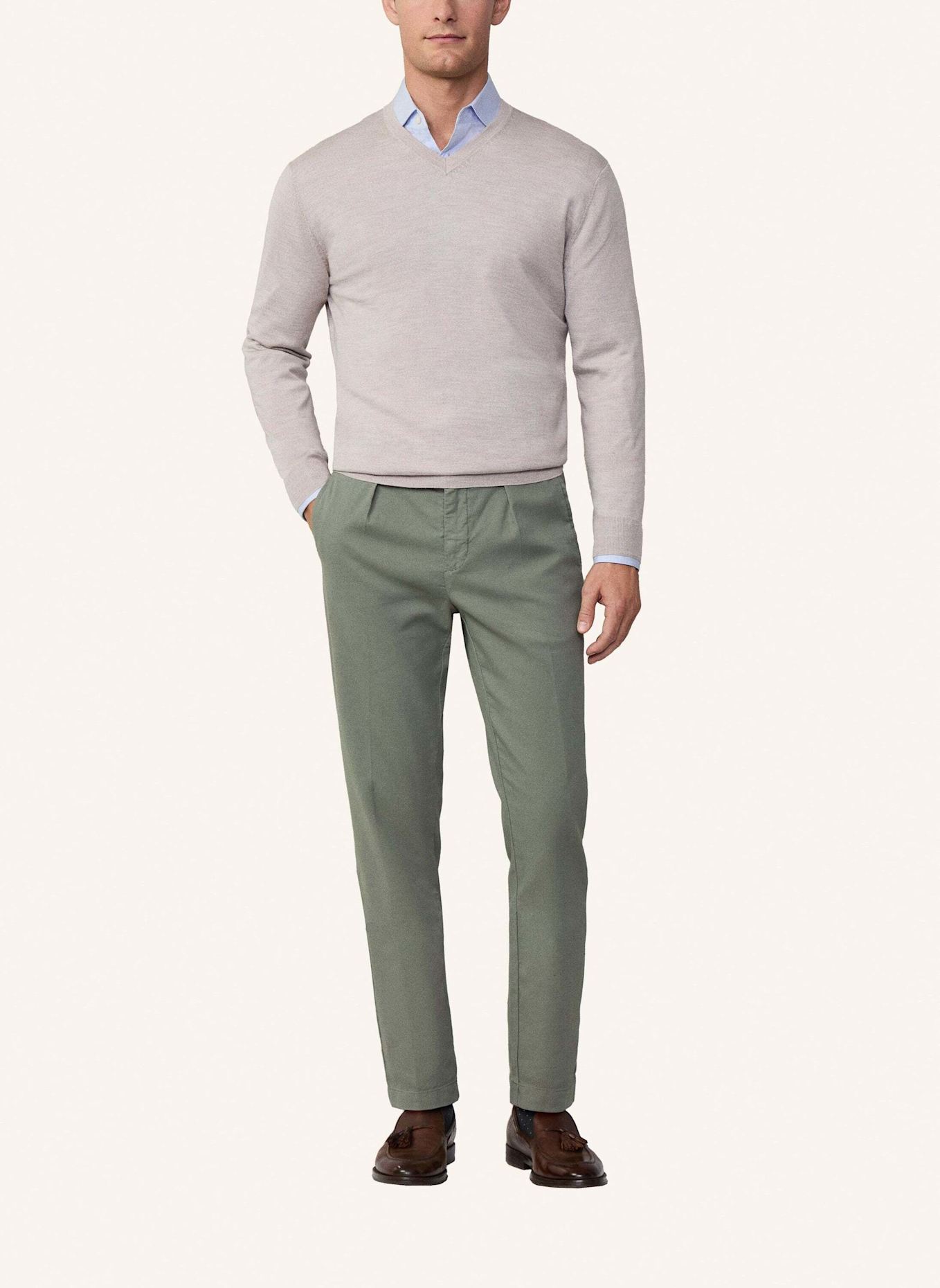 HACKETT LONDON Pullover GMD MERINO SILK V (Bild 6)