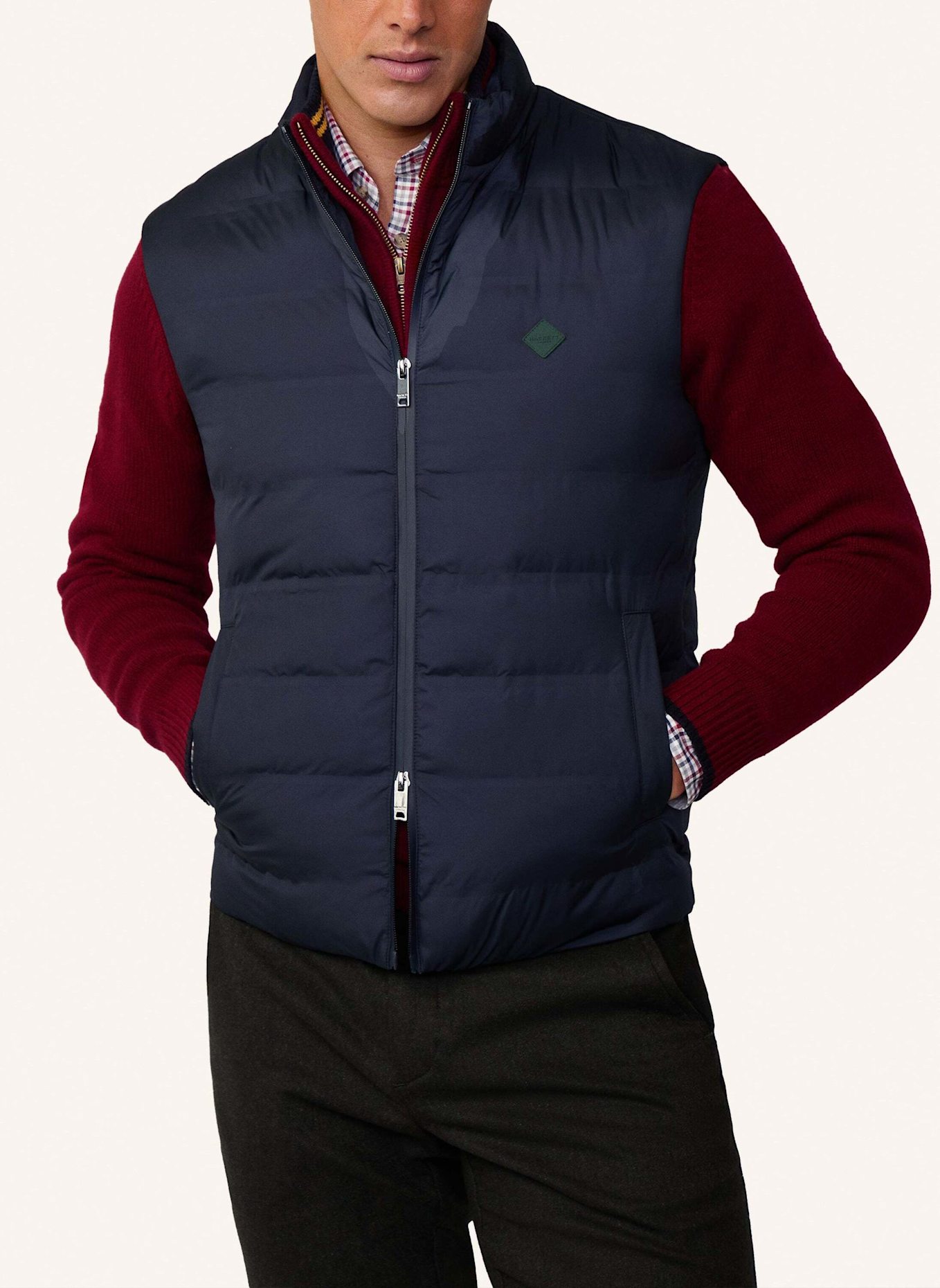 HACKETT LONDON Gilet LW GILET H, Farbe: BLAU (Bild 2)