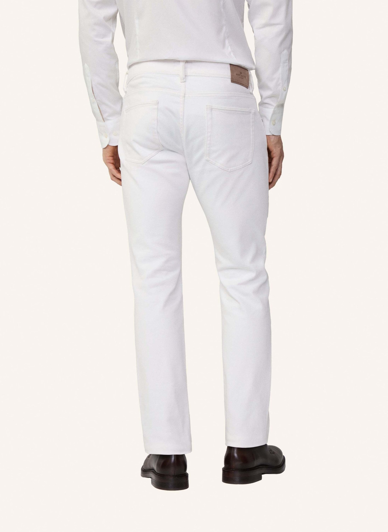 HACKETT LONDON Slim ECRU DENIM, Farbe: ECRU/ WEISS (Bild 3)