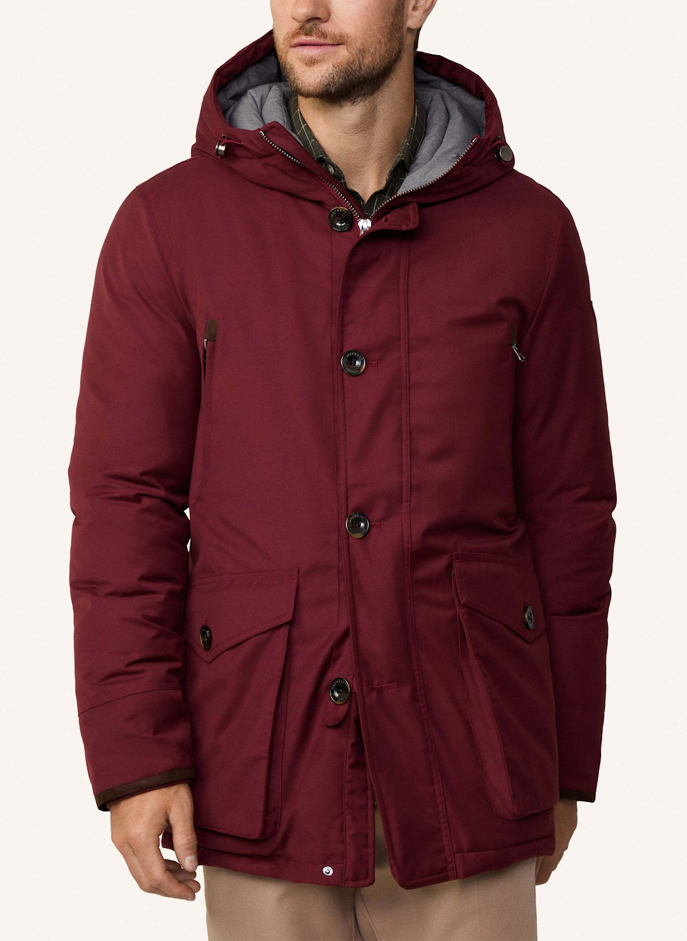 HACKETT LONDON Parka PARKA, Farbe: ROT (Bild 7)