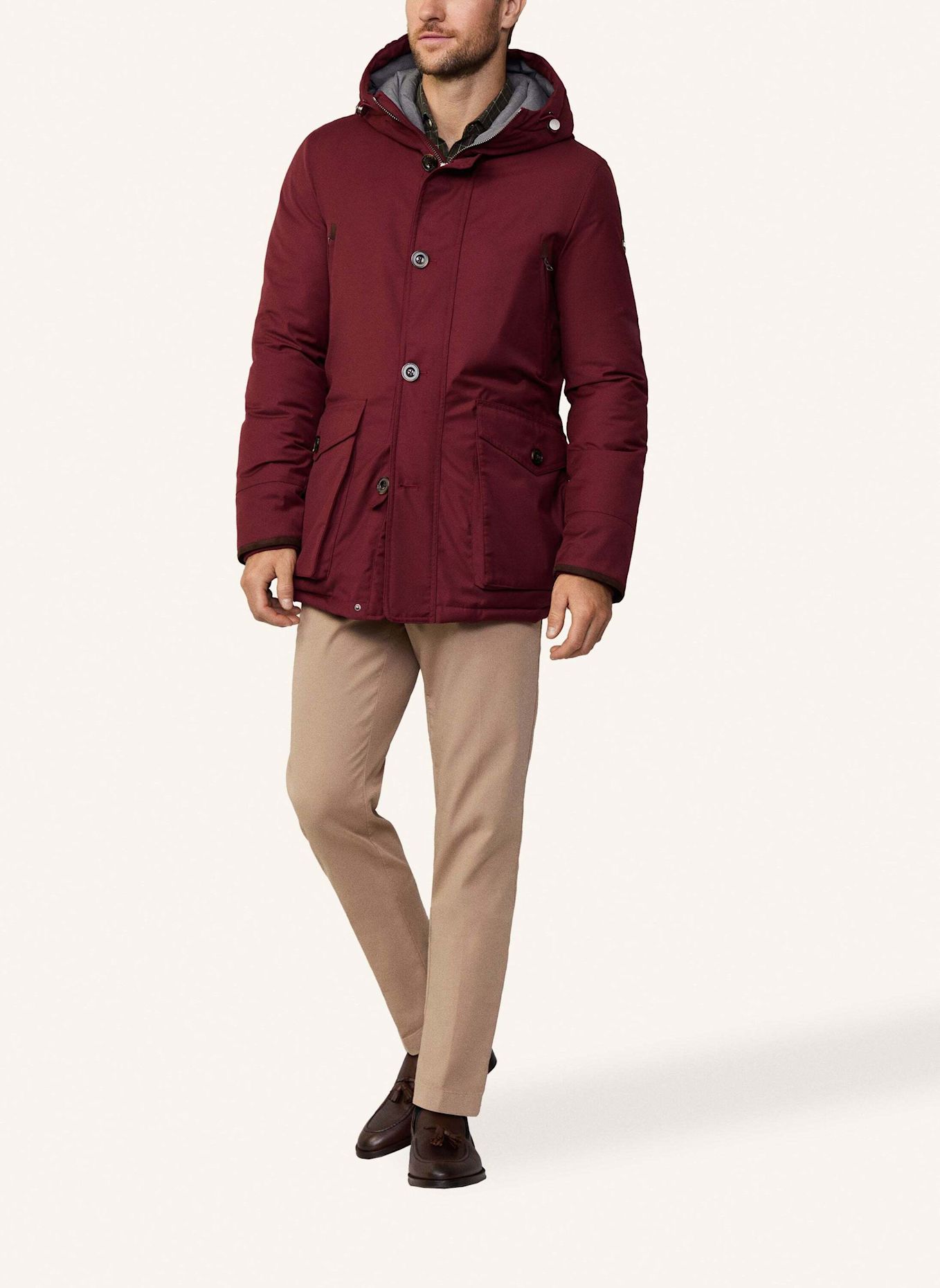 HACKETT LONDON Parka PARKA, Farbe: ROT (Bild 3)