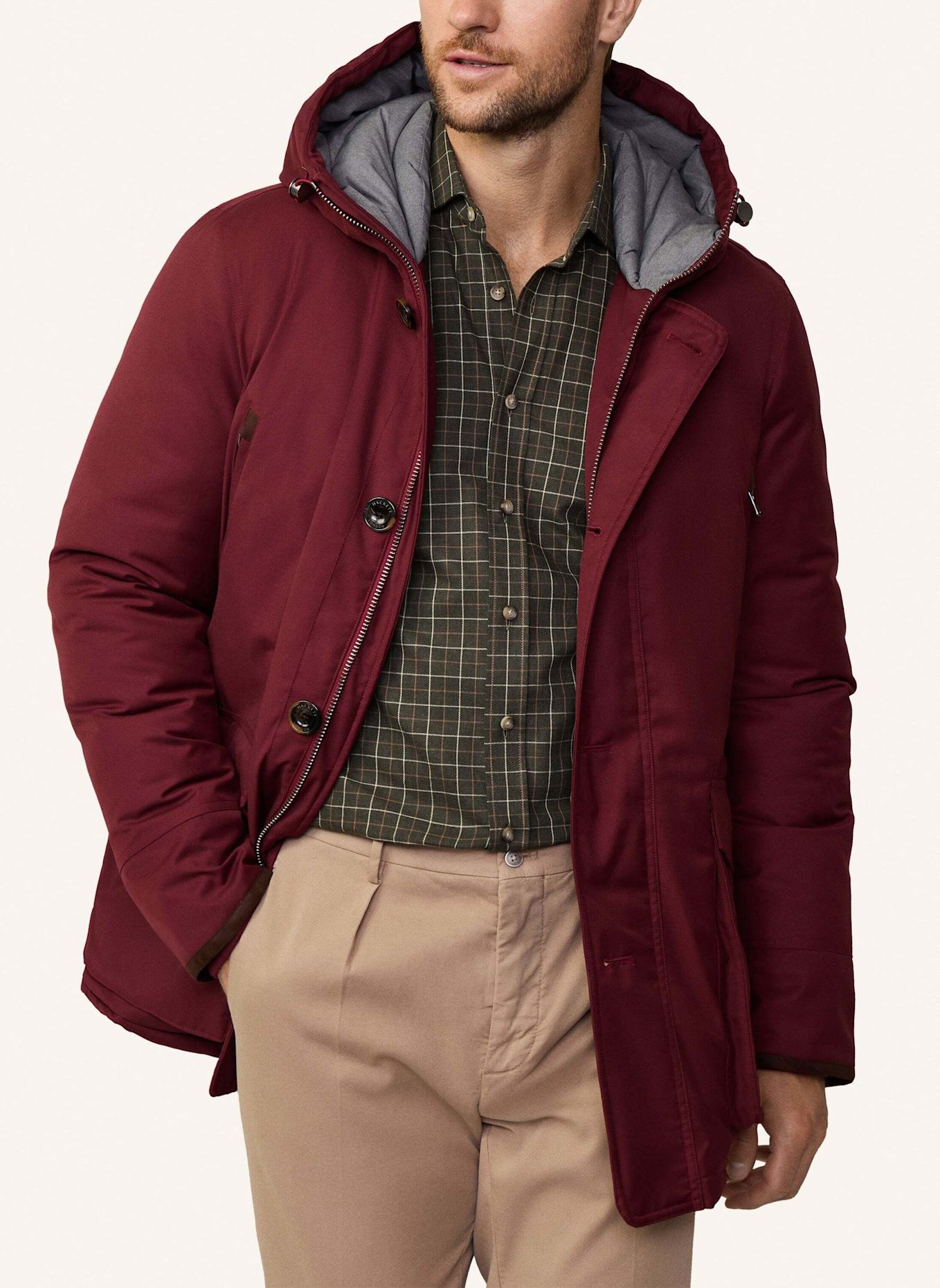 HACKETT LONDON Parka PARKA, Farbe: ROT (Bild 4)