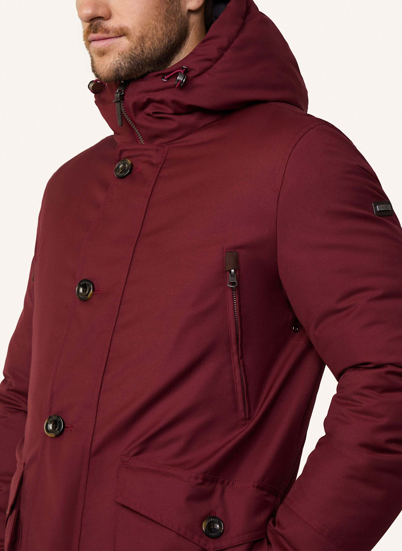 HACKETT LONDON Parka PARKA, Farbe: ROT (Bild 6)