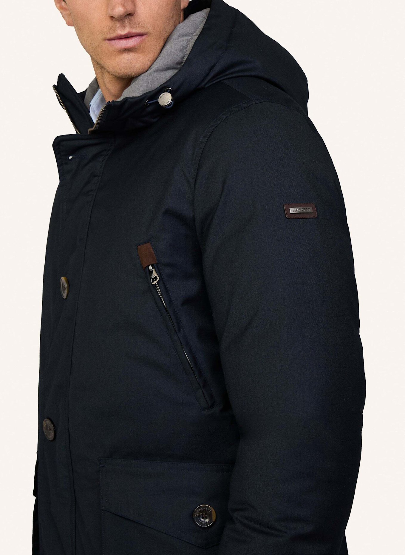 HACKETT LONDON Parka PARKA, Farbe: BLAU (Bild 6)