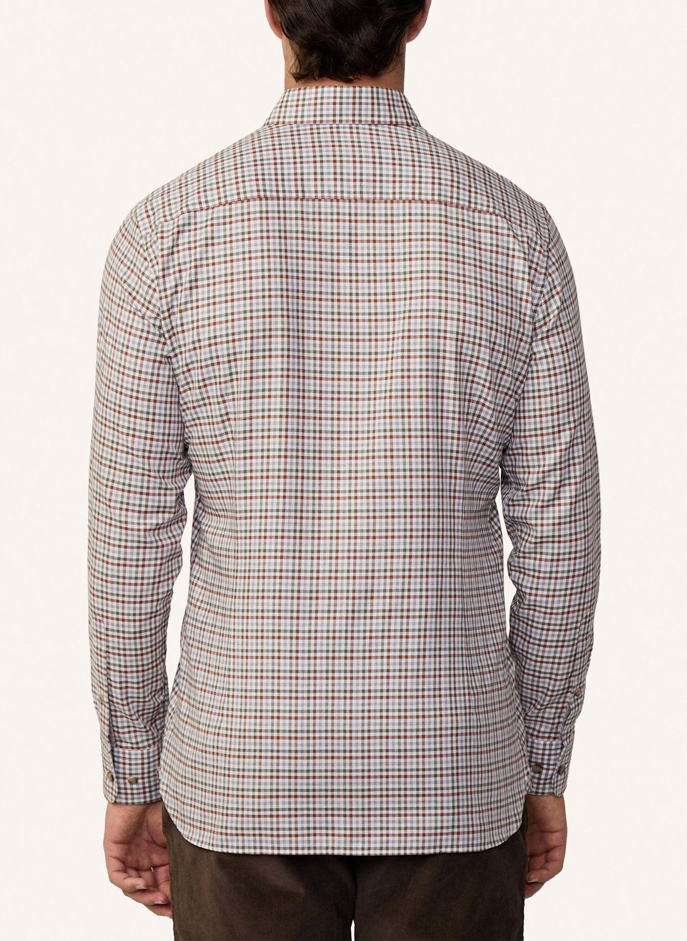 HACKETT LONDON Freizeithemd 3 COL BRUSHED GINGHAM, Farbe: BRAUN (Bild 2)