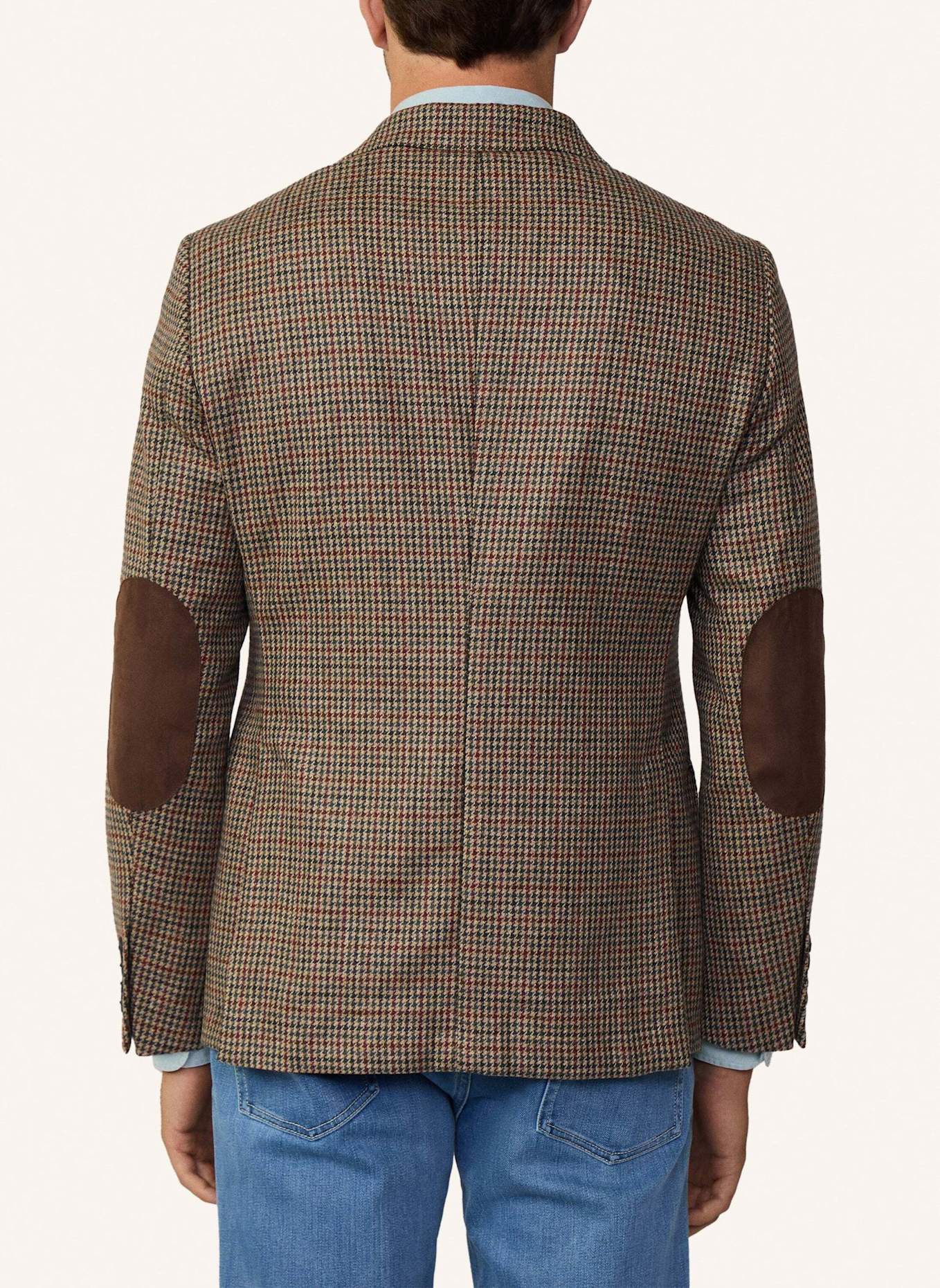 HACKETT LONDON Sakko HTOOTH JACKET EP, Farbe: KHAKI (Bild 3)