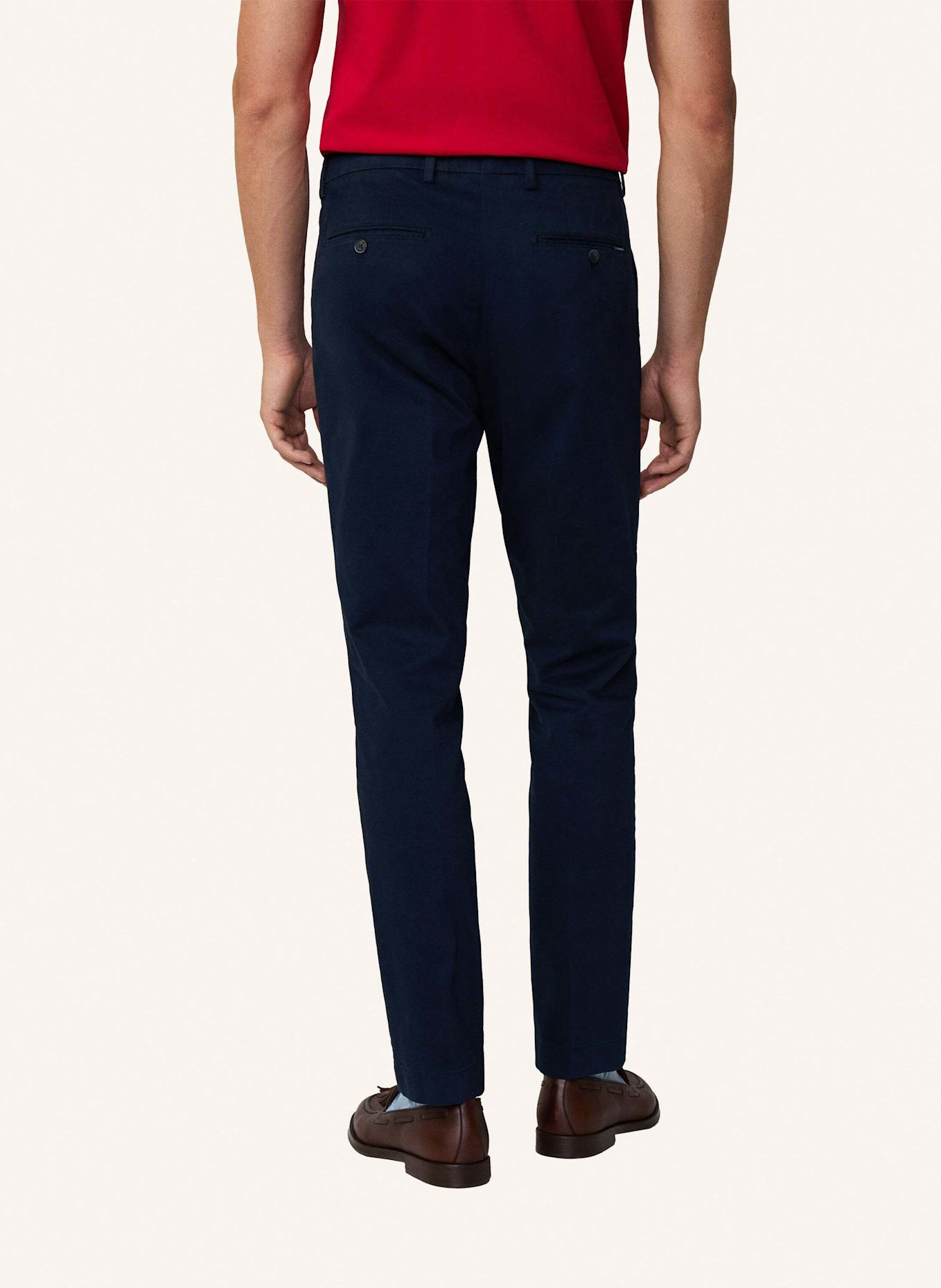 HACKETT LONDON Chino Slim Fit, Farbe: DUNKELBLAU (Bild 2)