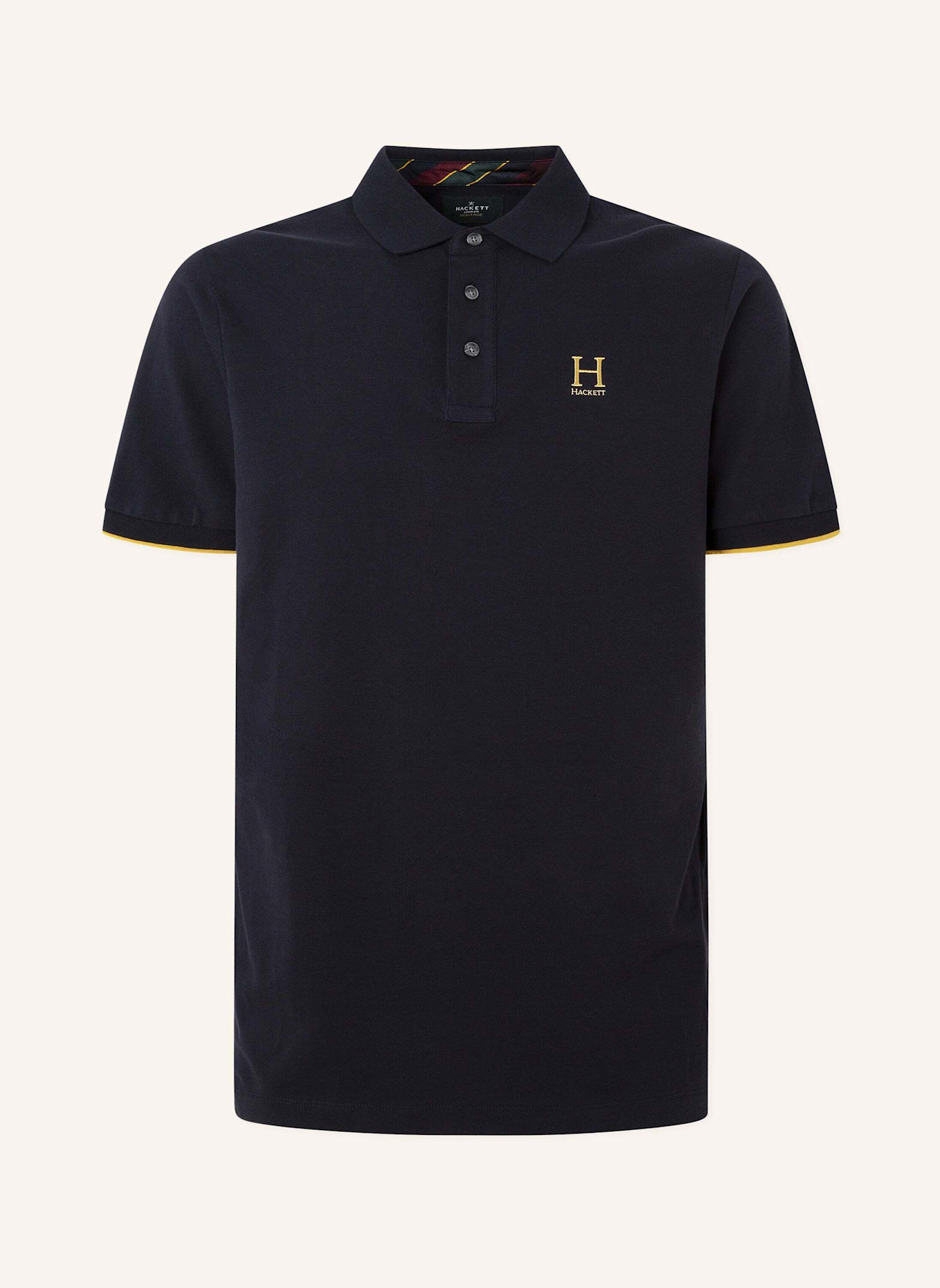 HACKETT LONDON Poloshirt HERITAGE H LOGO POLO (Bild 1)