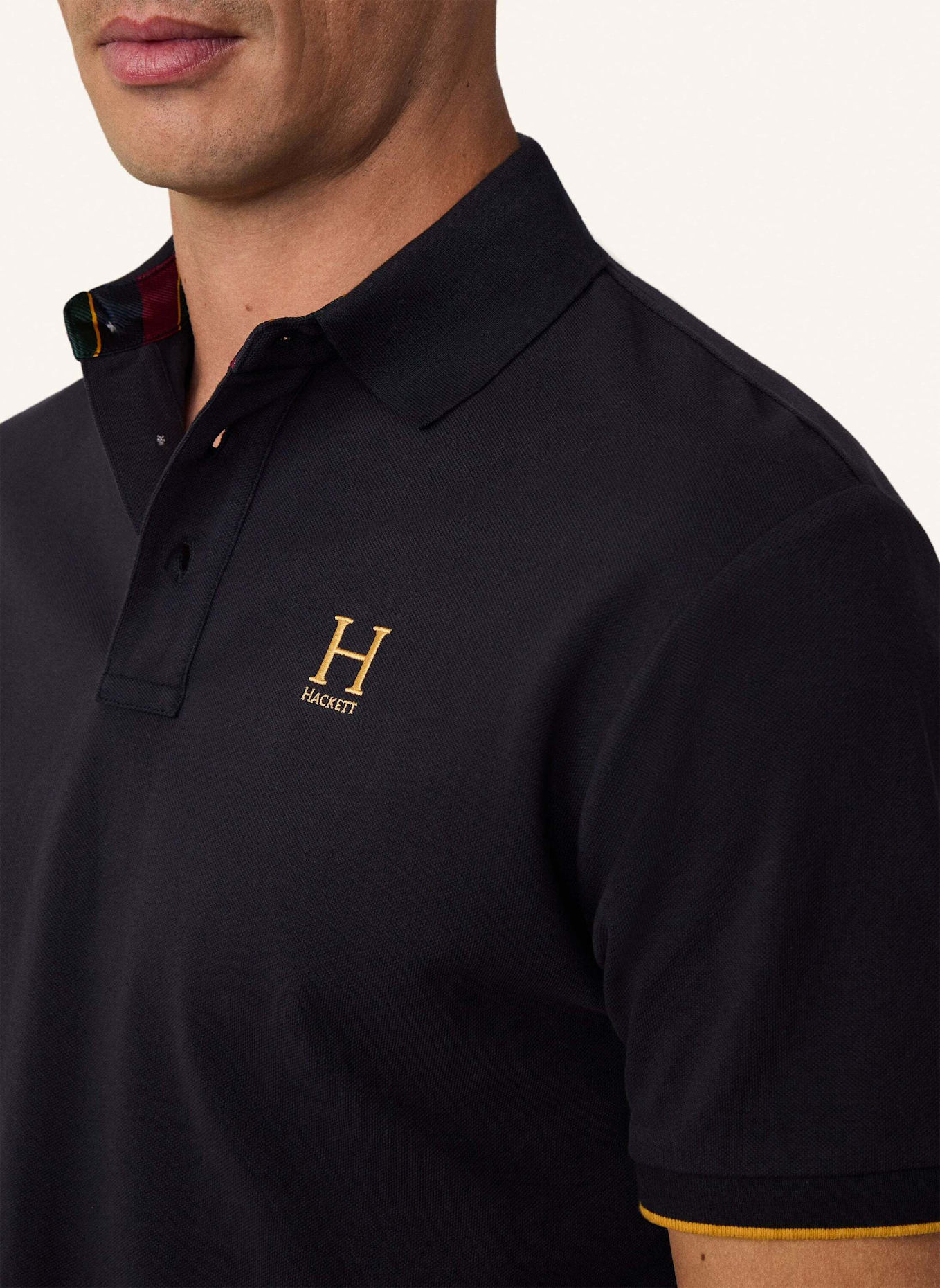 HACKETT LONDON Poloshirt HERITAGE H LOGO POLO (Bild 4)