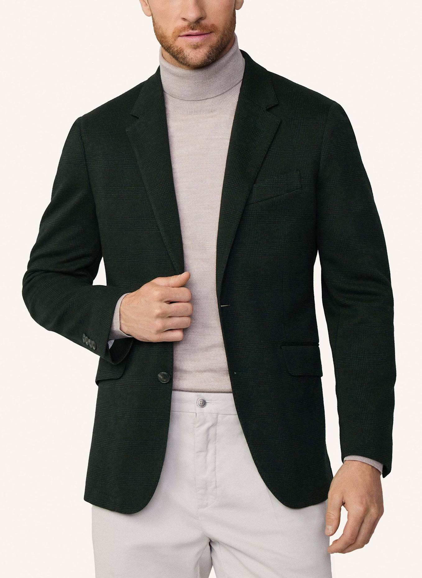 HACKETT LONDON Sakko GREEN GCHK KNIT CC, Farbe: GRÜN (Bild 2)