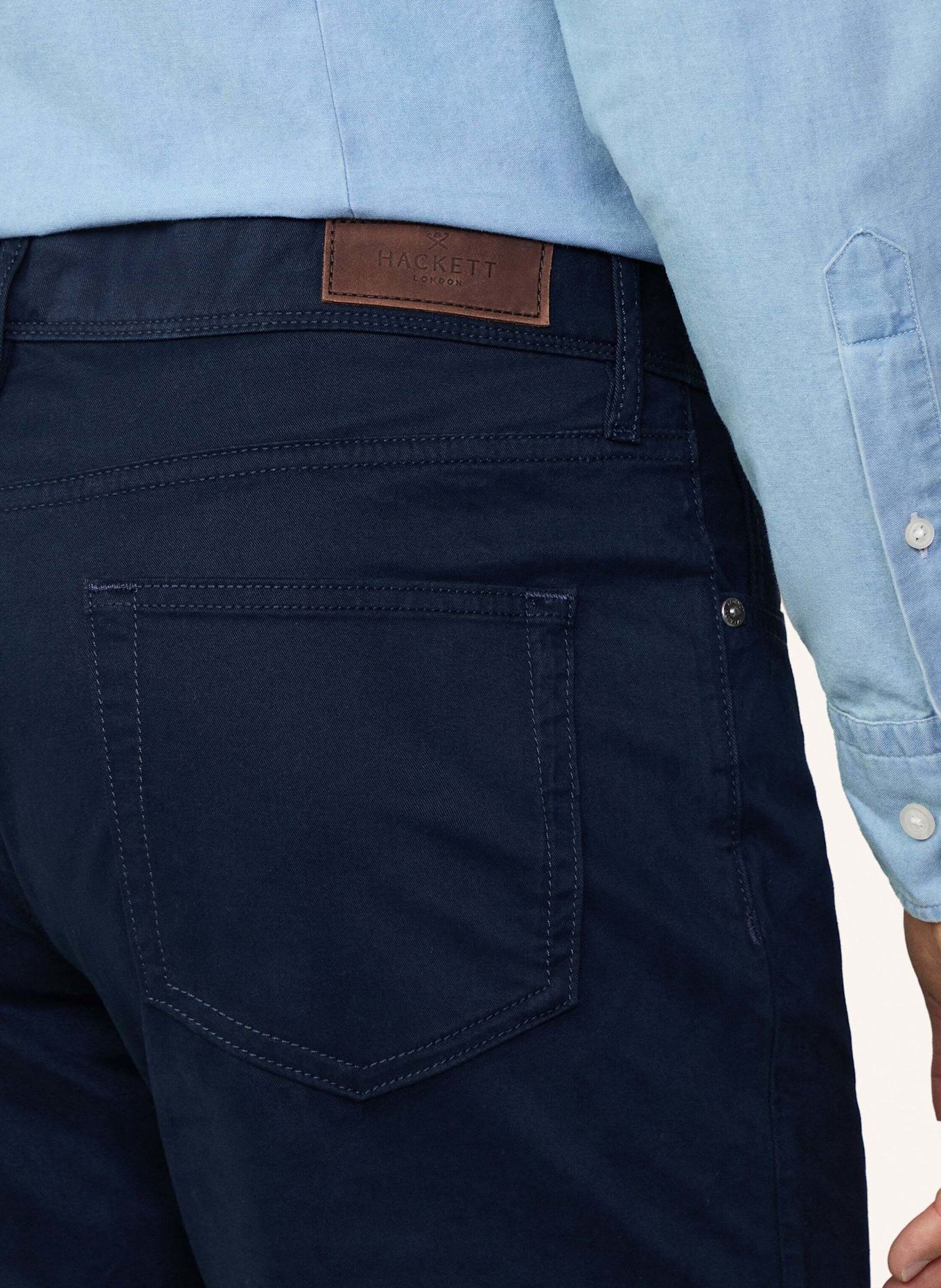 HACKETT LONDON 5-Pocket CORE 5PKT TRINITY, Farbe: DUNKELBLAU (Bild 5)