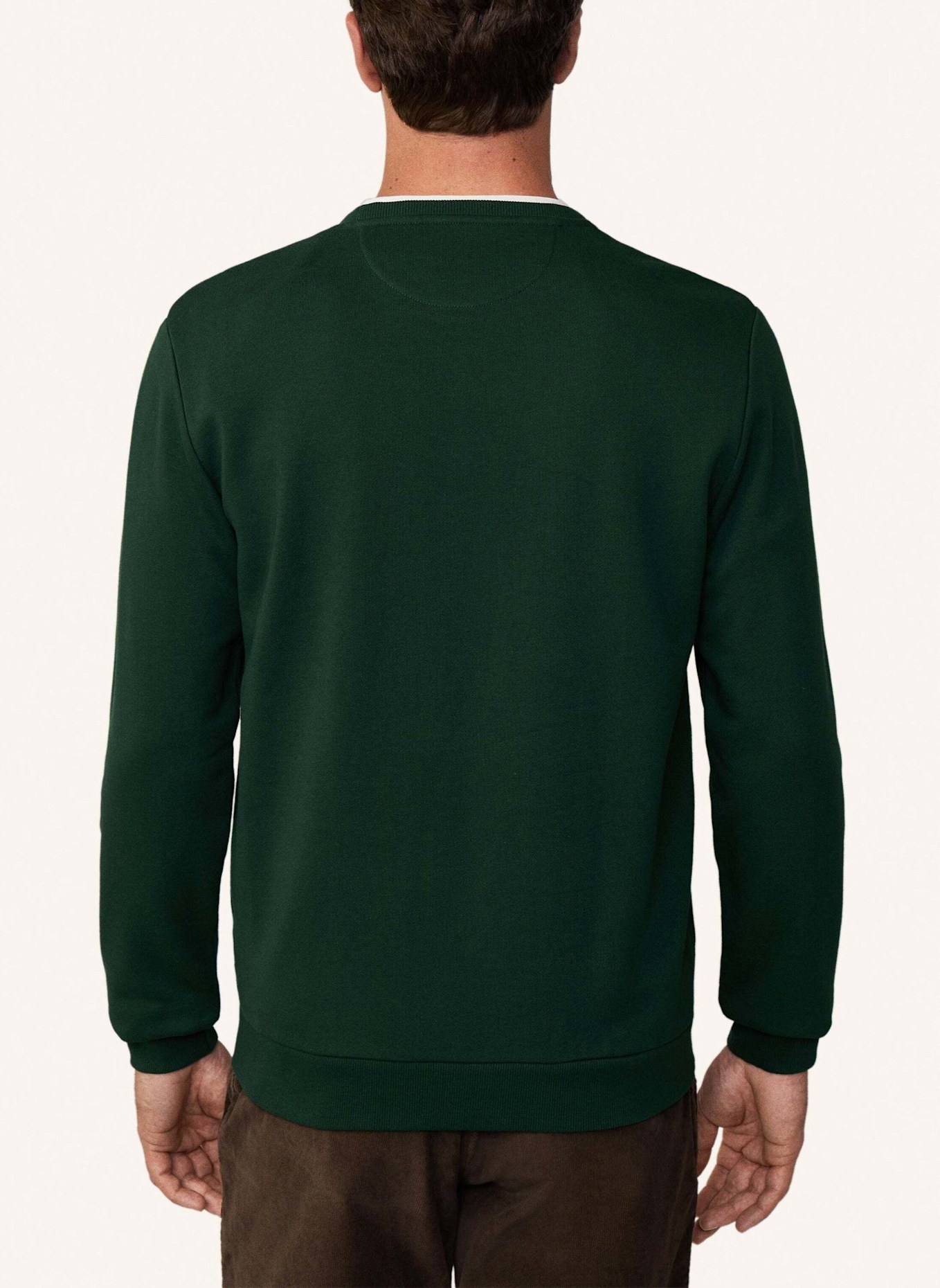 HACKETT LONDON Pullover HERITAGE HARRY CREW, Farbe: DUNKELGRÜN (Bild 3)