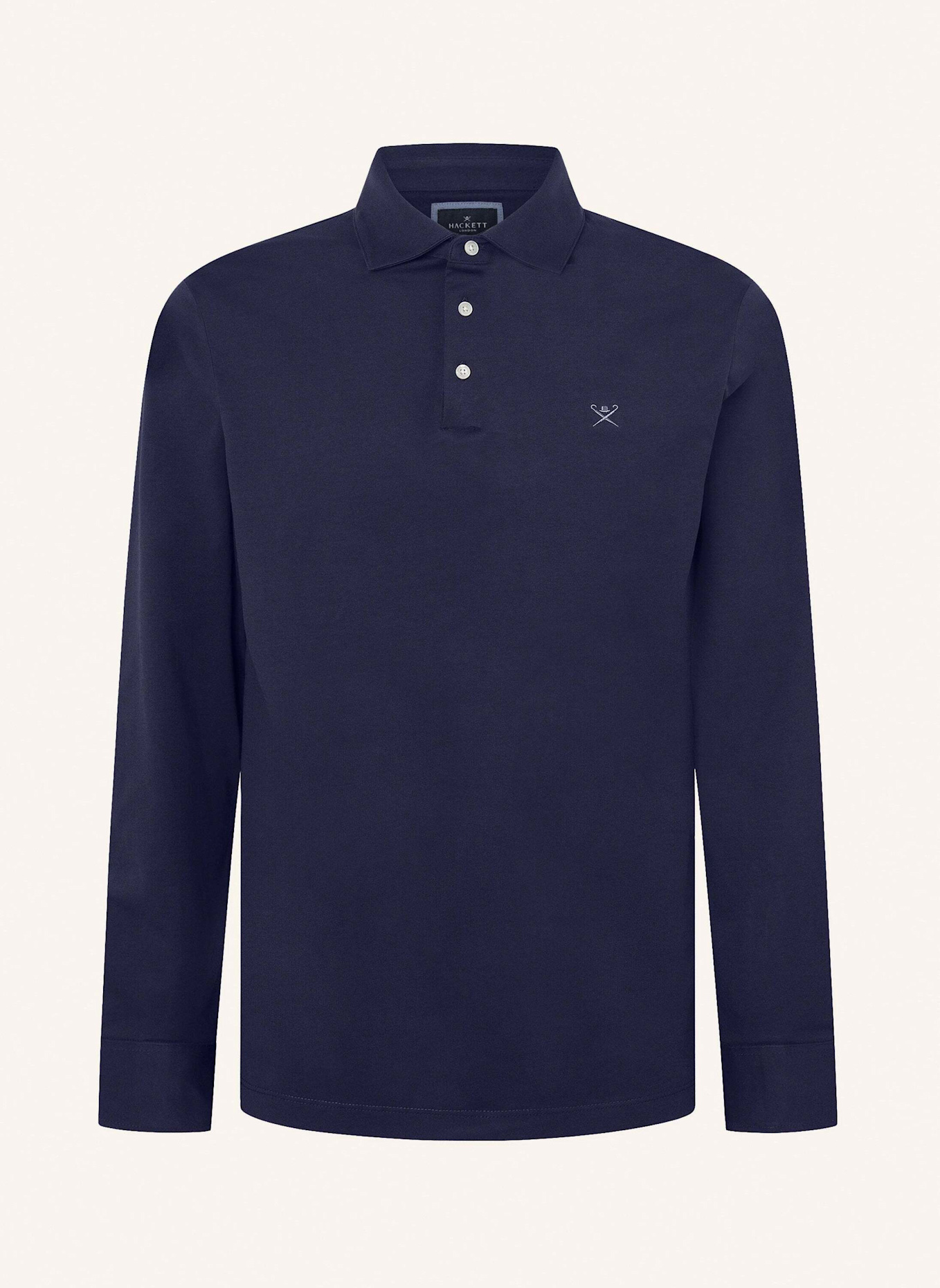 HACKETT LONDON Poloshirt PIMA COTTON POLO LS (Bild 1)