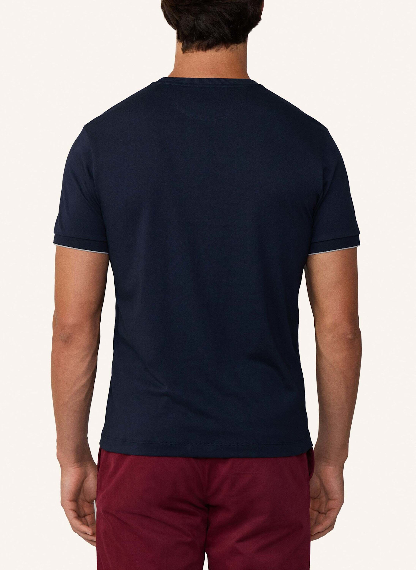 HACKETT LONDON T-Shirt HERITAGE LOGO TEE, Farbe: BLAU (Bild 2)