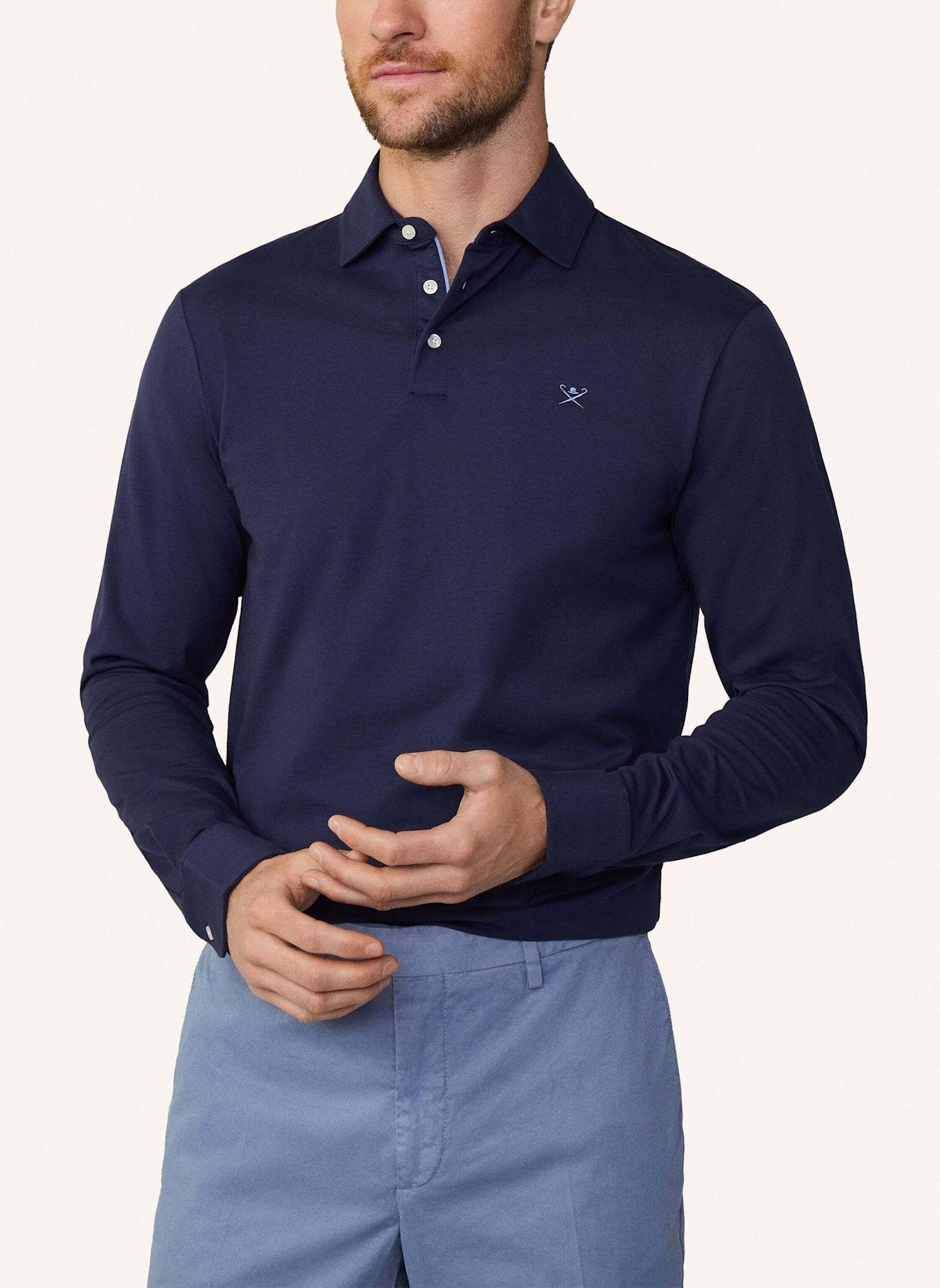 HACKETT LONDON Poloshirt PIMA COTTON POLO LS (Bild 6)