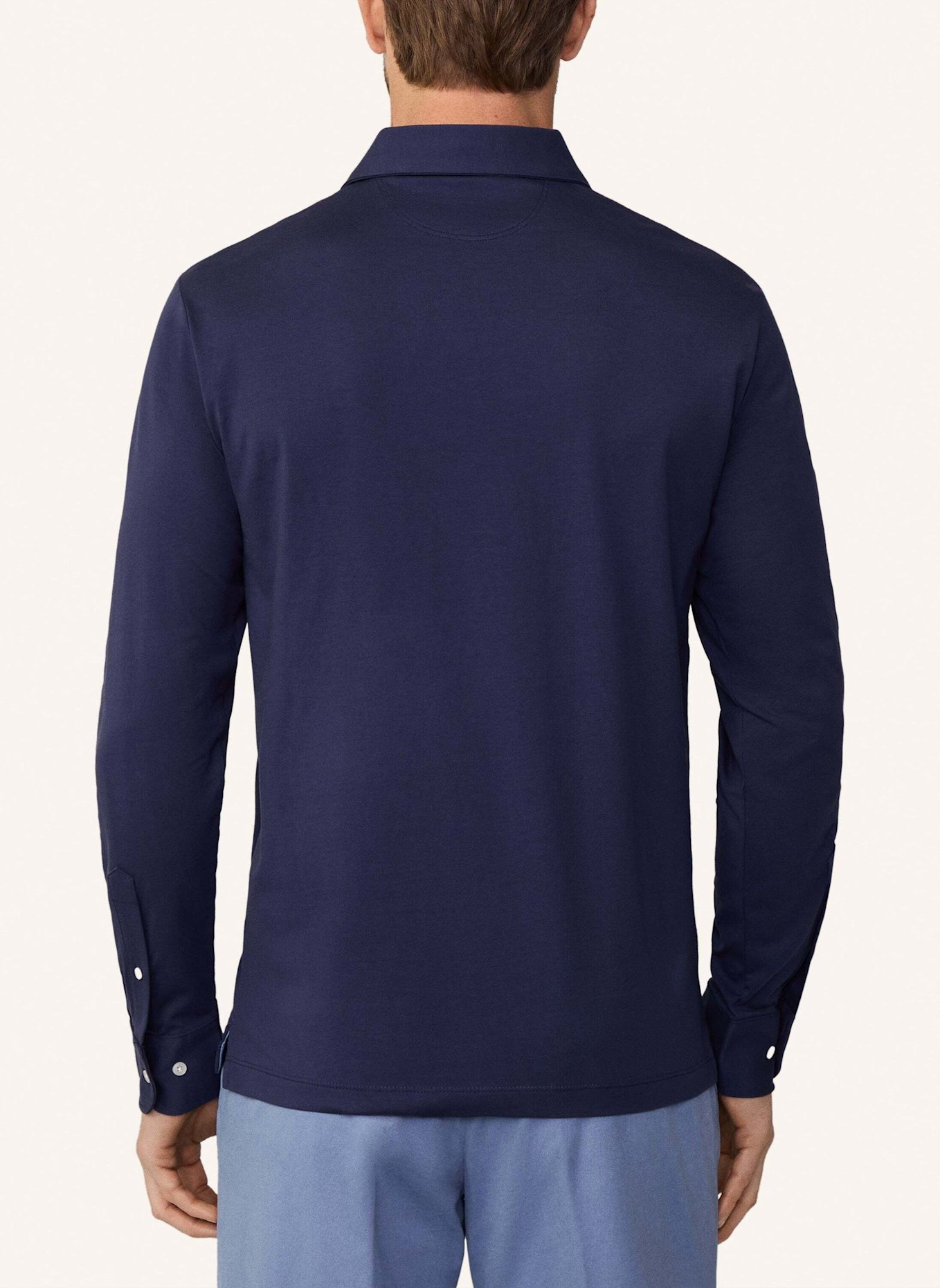 HACKETT LONDON Poloshirt PIMA COTTON POLO LS (Bild 2)