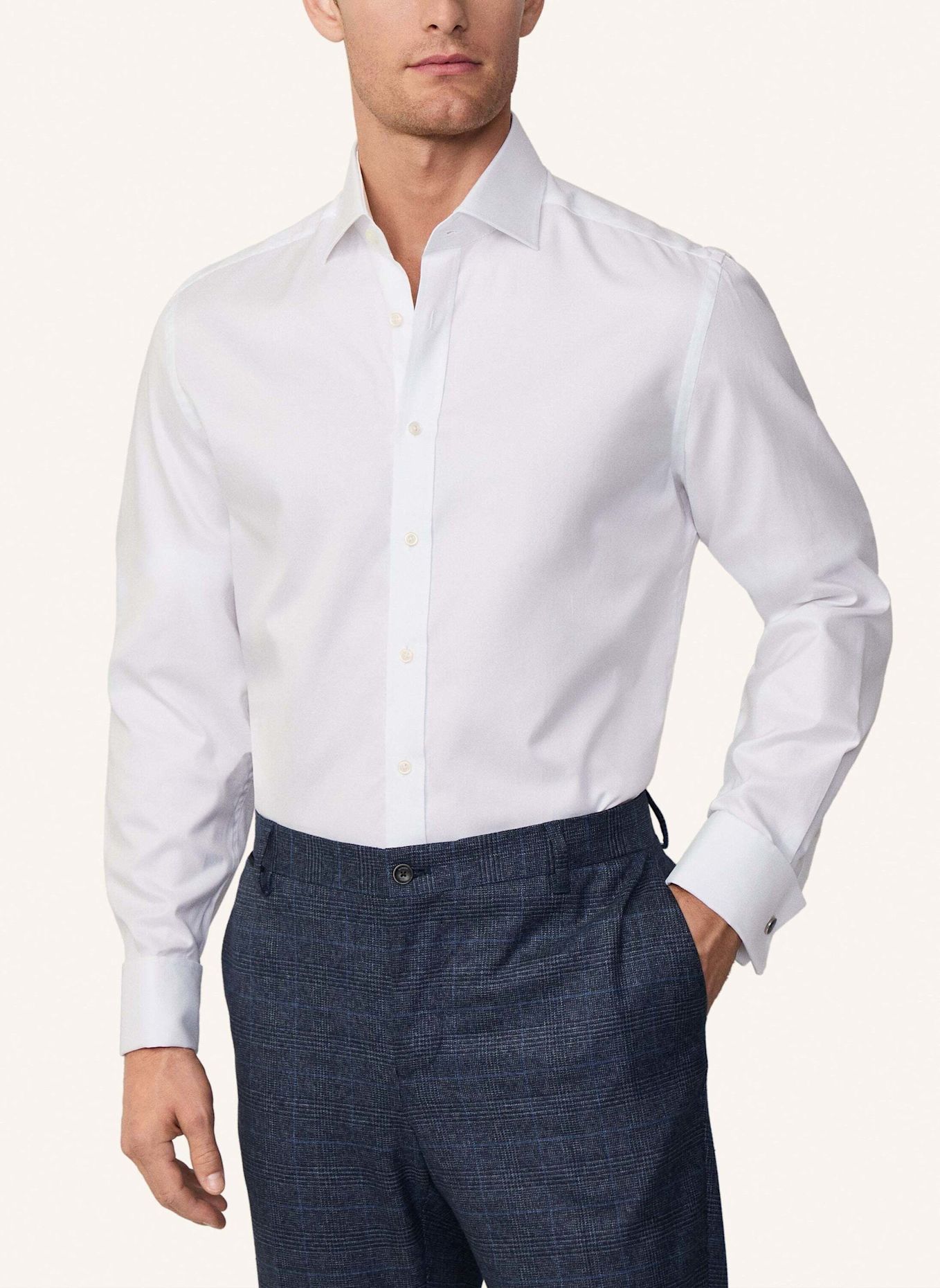 HACKETT LONDON Freizeithemd ROYAL OX DC, Farbe: WEISS (Bild 5)