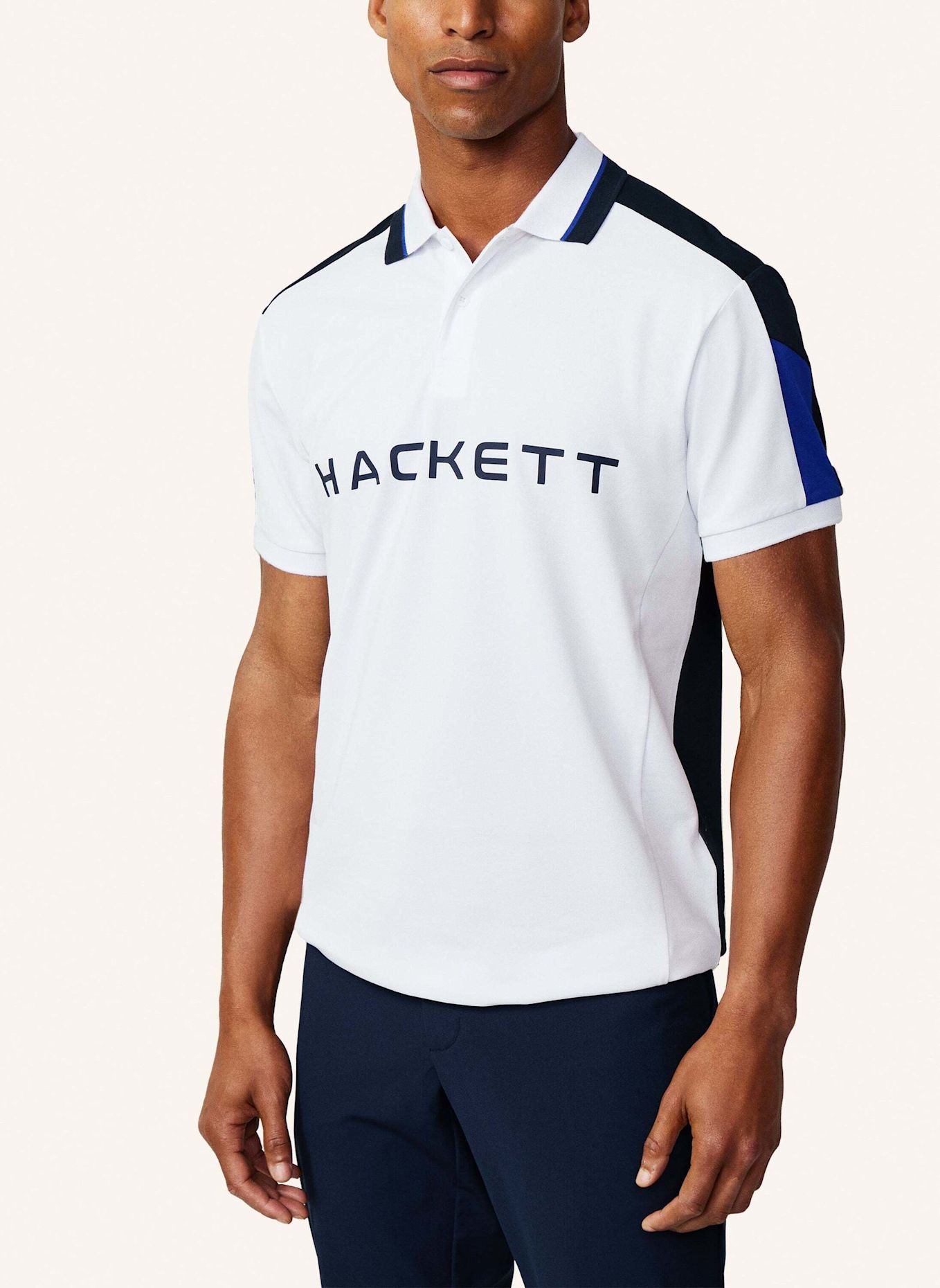 HACKETT LONDON Poloshirt HS HACKETT MULTI, Farbe: WEISS (Bild 5)