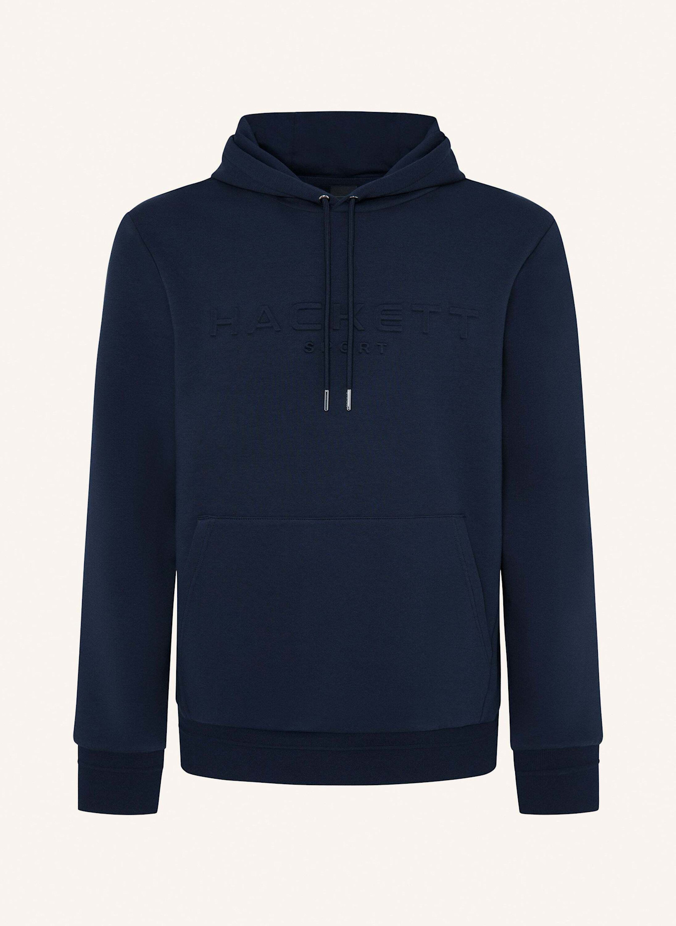 HACKETT LONDON Hoodiejacke HS EMBOSSED HDY, Farbe: DUNKELBLAU (Bild 1)