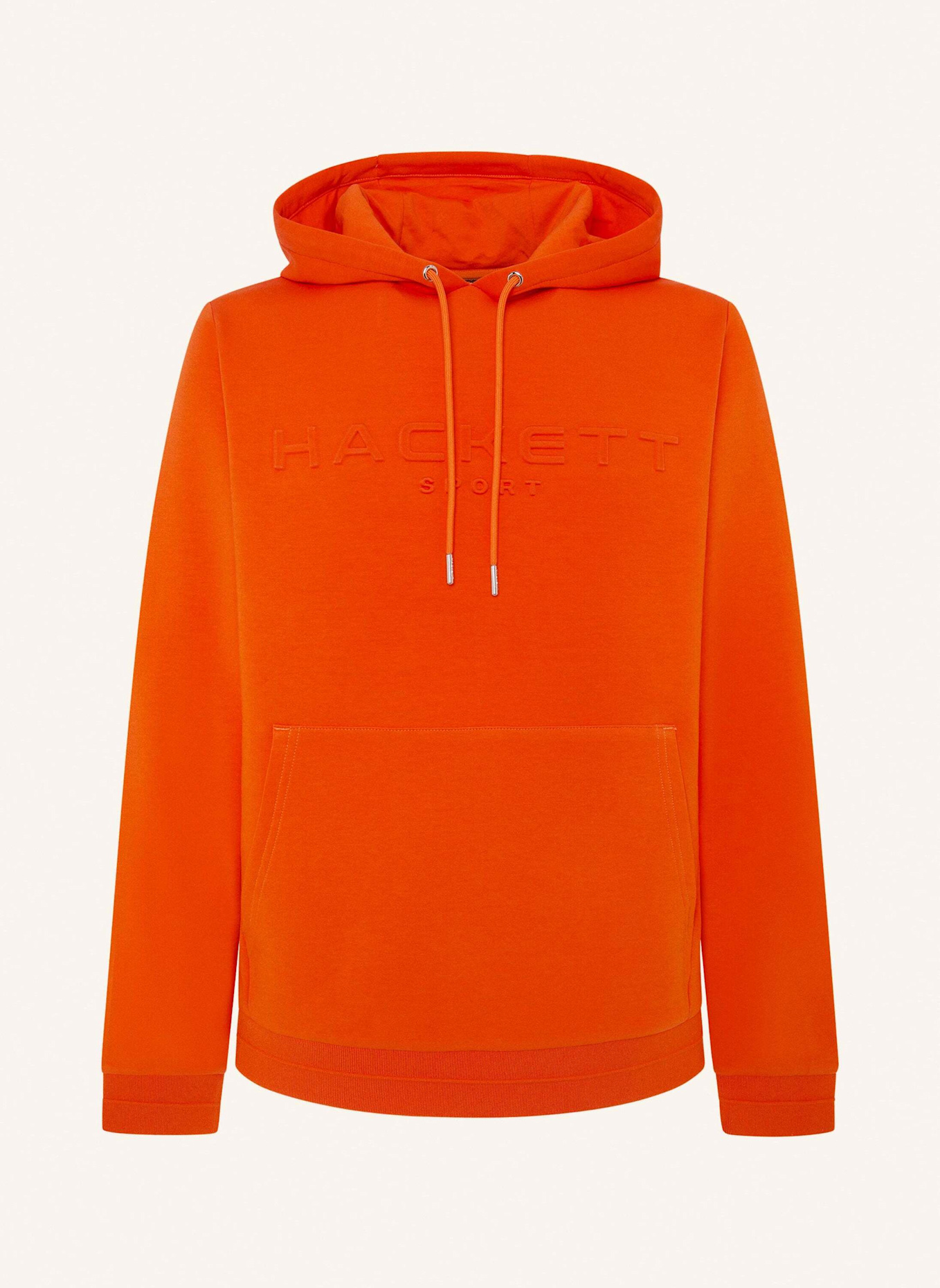 HACKETT LONDON Hoodiejacke HS EMBOSSED HDY, Farbe: ORANGE (Bild 1)