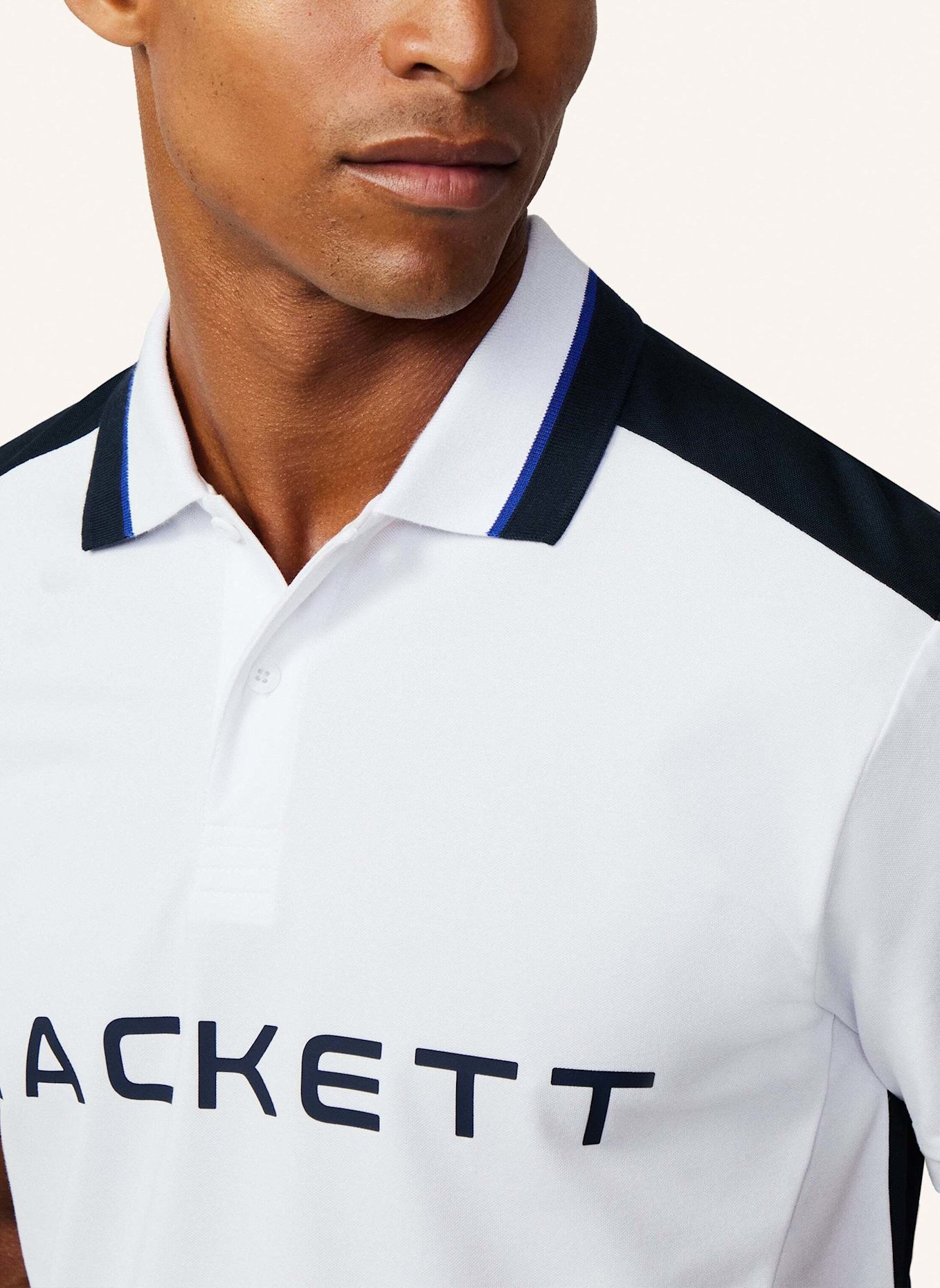 HACKETT LONDON Poloshirt HS HACKETT MULTI, Farbe: WEISS (Bild 4)