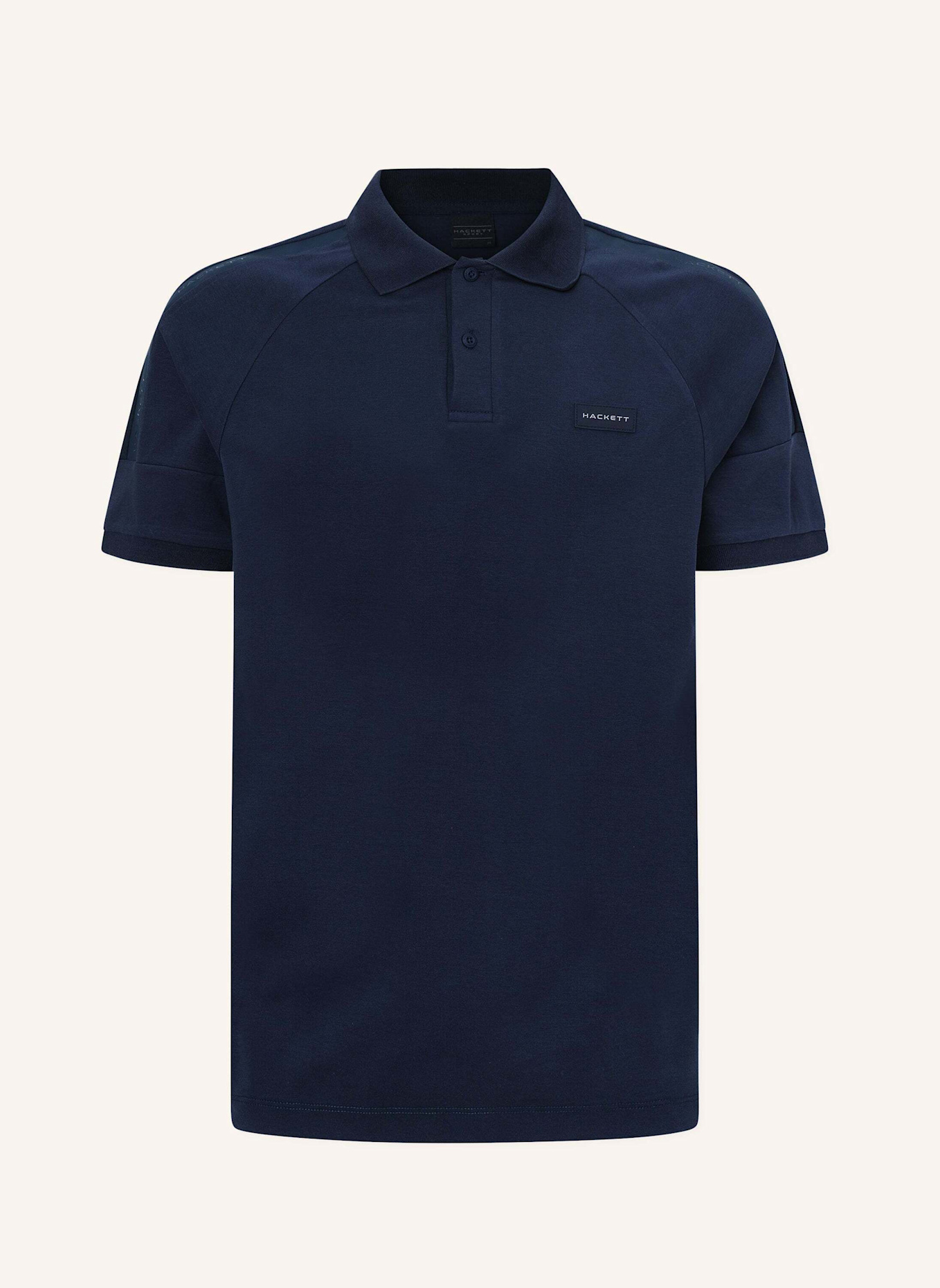 HACKETT LONDON Poloshirt HS TAPE SHLDR POLO, Farbe: DUNKELBLAU (Bild 1)