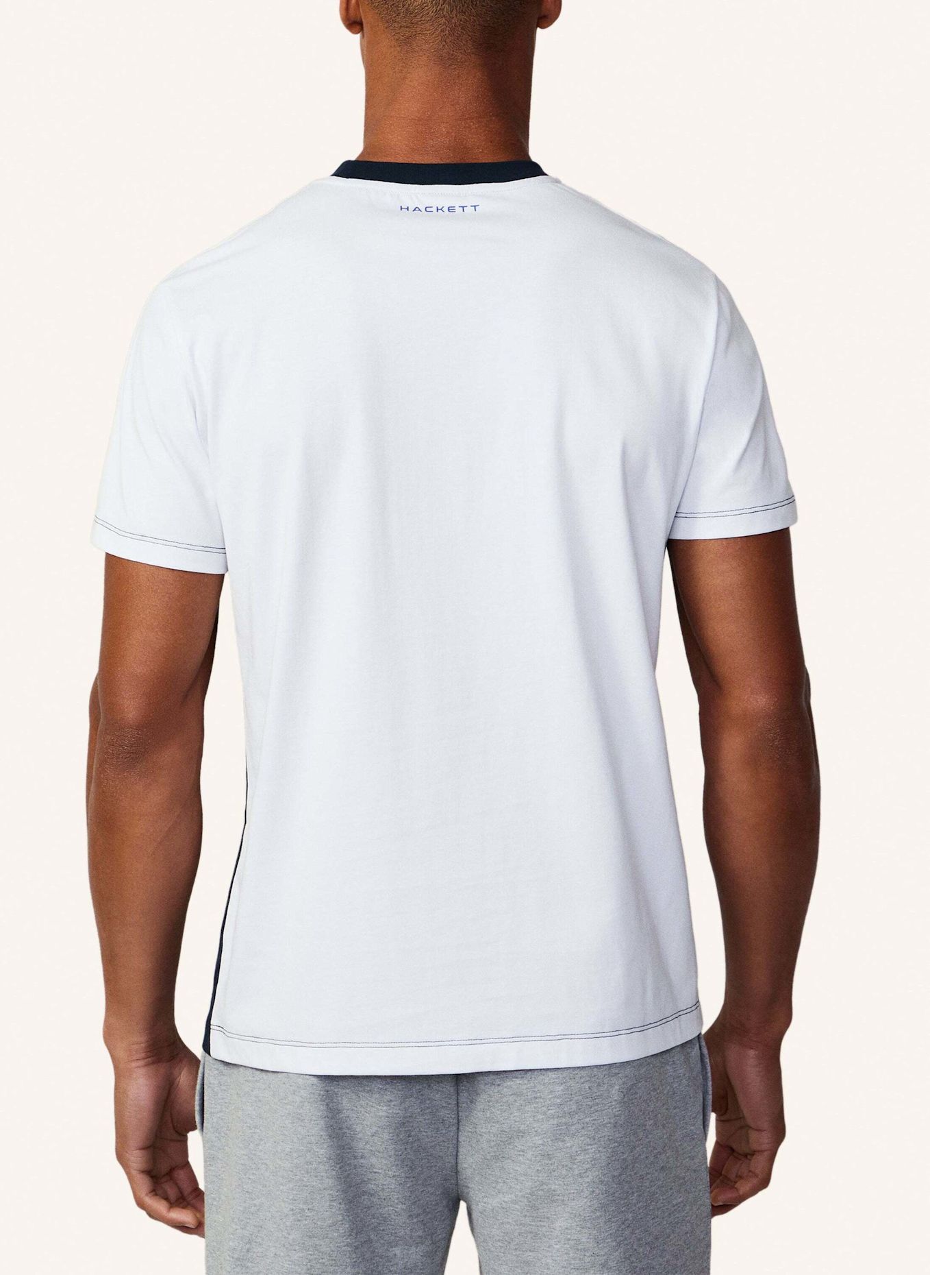 HACKETT LONDON T-Shirt HS HACKETT TOUR TEE, Farbe: DUNKELBLAU (Bild 2)