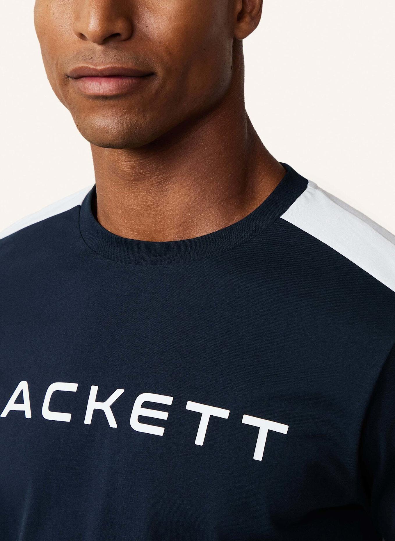 HACKETT LONDON T-Shirt HS HACKETT TOUR TEE, Farbe: DUNKELBLAU (Bild 4)