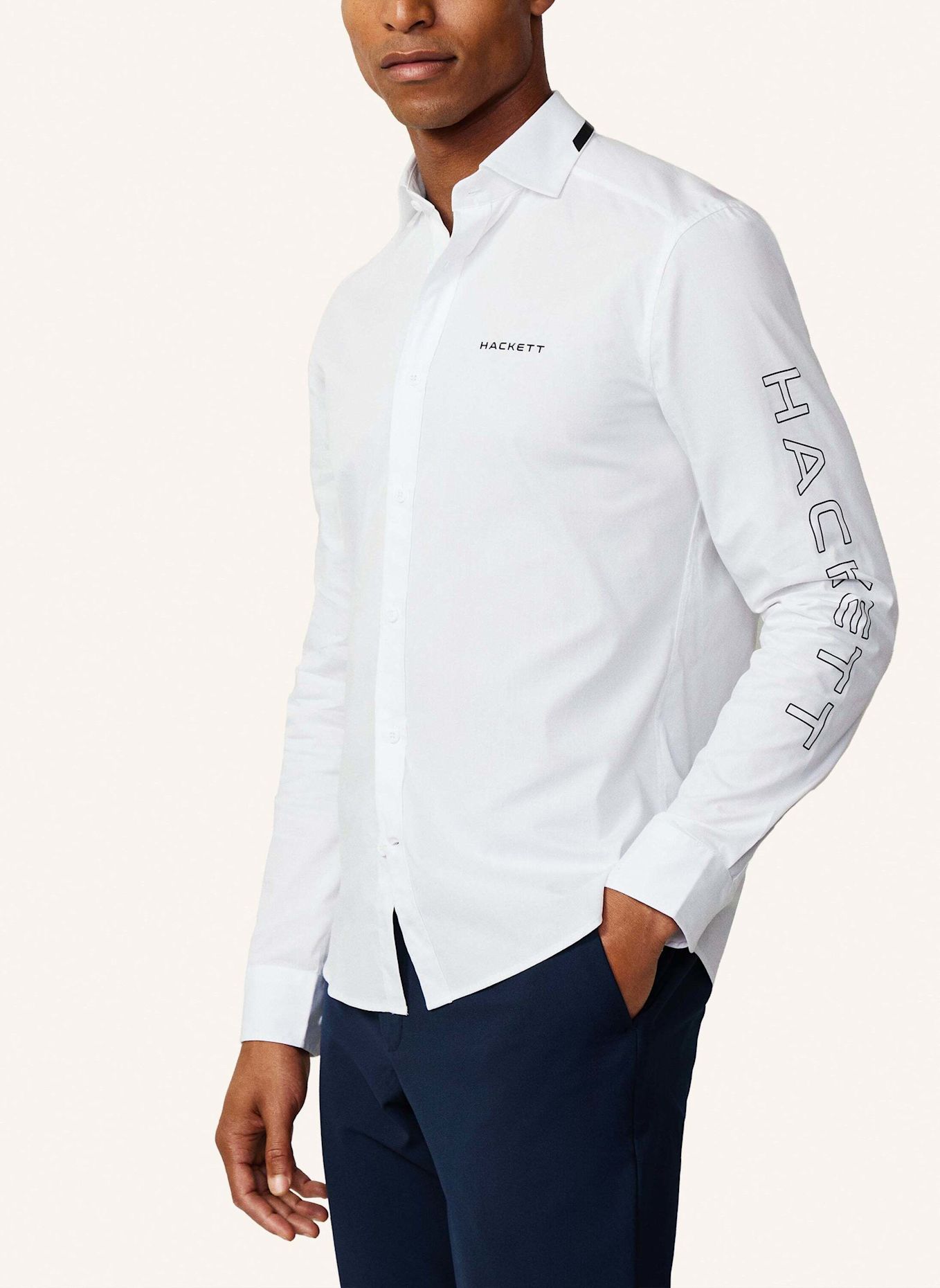 HACKETT LONDON Freizeithemd HSPORT RACER SHIRT, Farbe: WEISS (Bild 5)