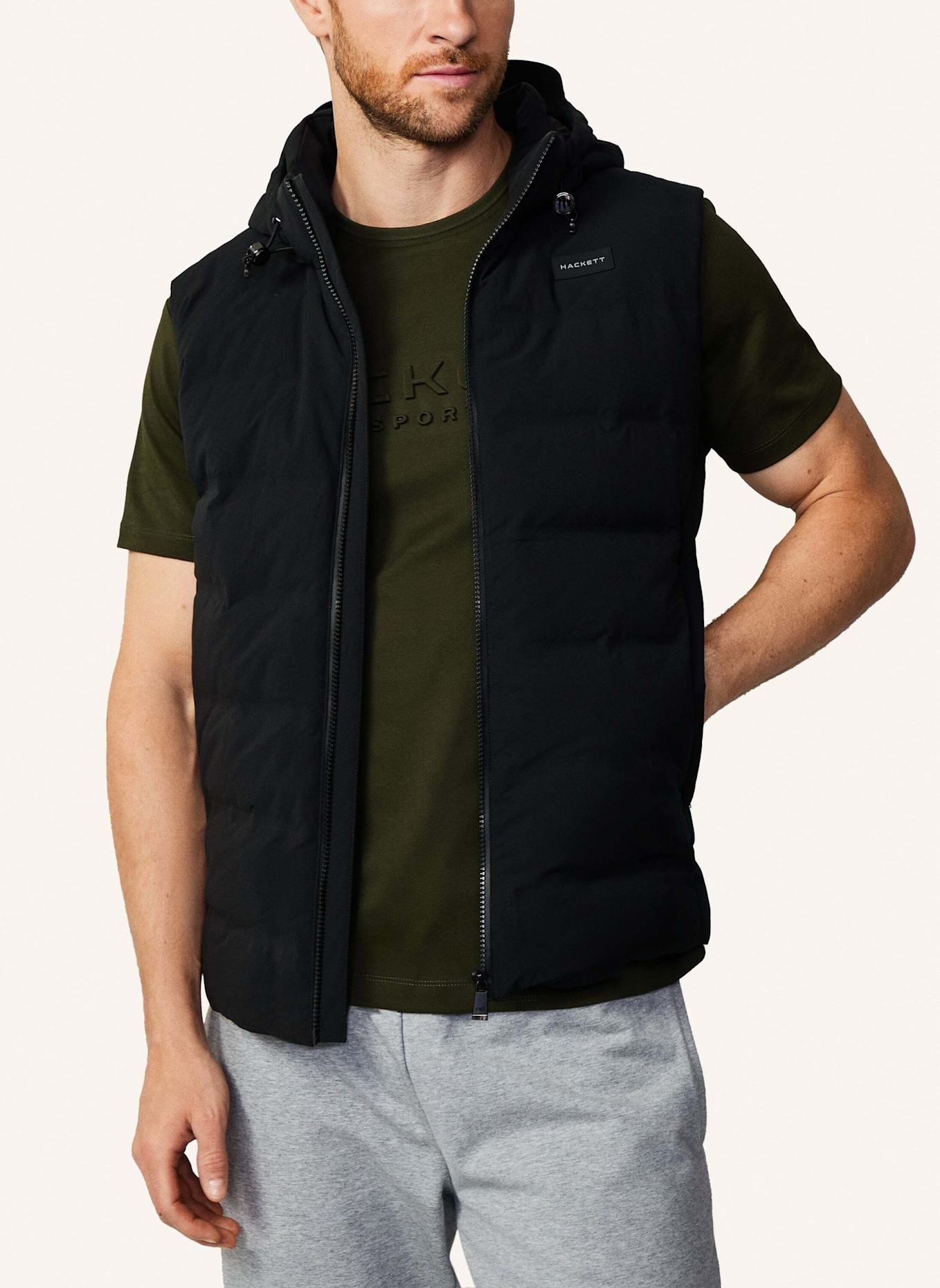 HACKETT LONDON Gilet HS CITY COMMUTER GLT, Farbe: SCHWARZ (Bild 6)