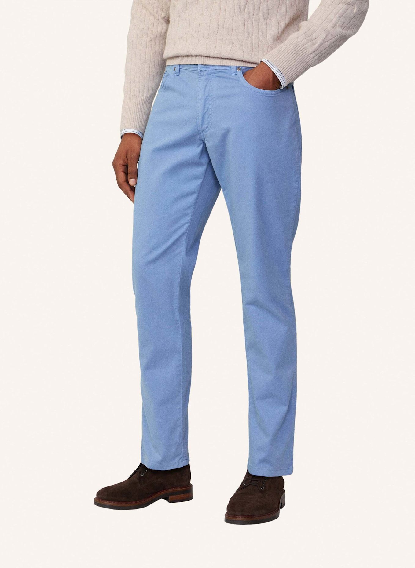 HACKETT LONDON 5-Pocket CORE 5PKT TRINITY, Farbe: BLAU (Bild 6)