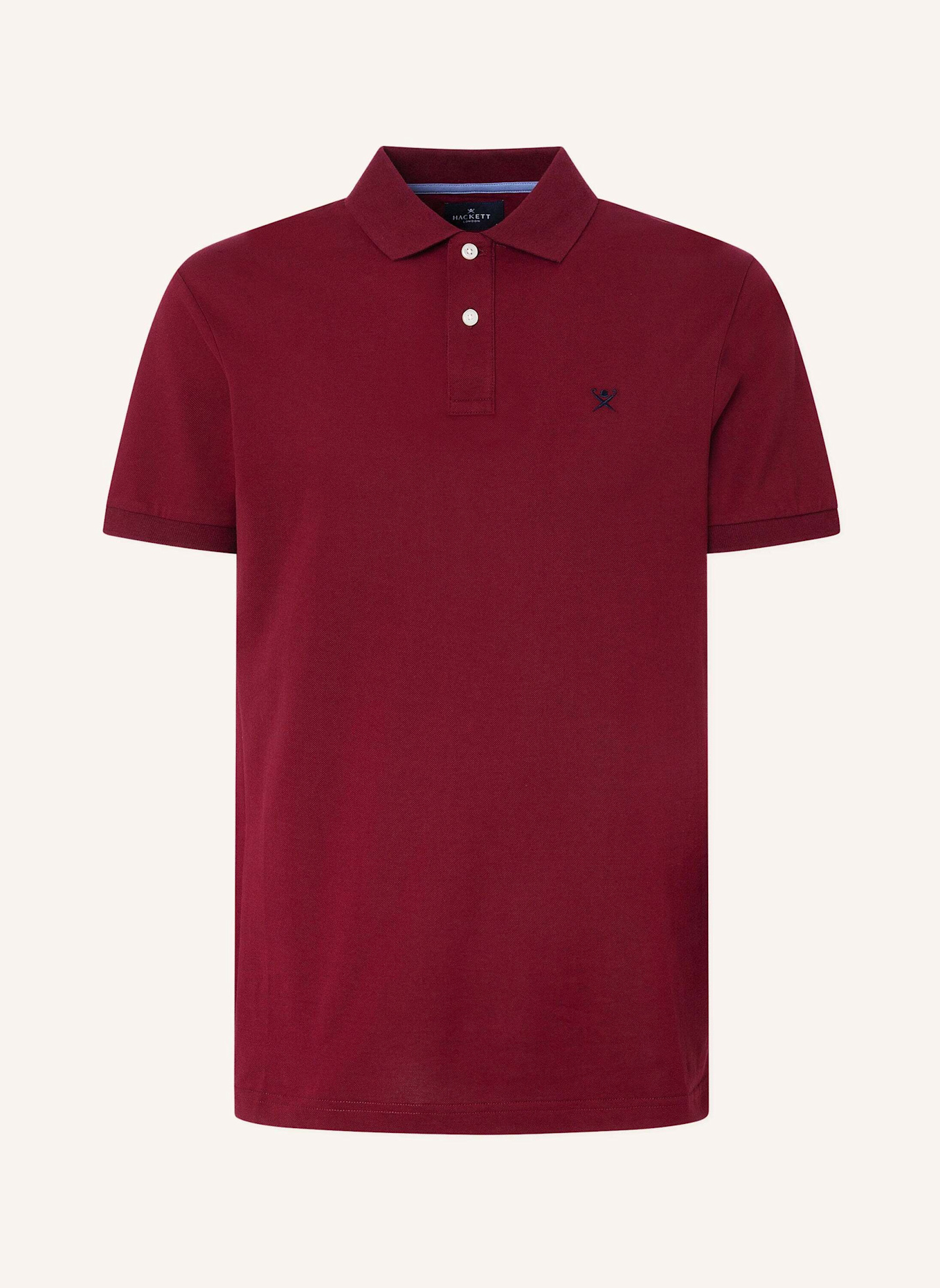 HACKETT LONDON Piqué-Poloshirt Slim Fit, Farbe: ROT (Bild 1)