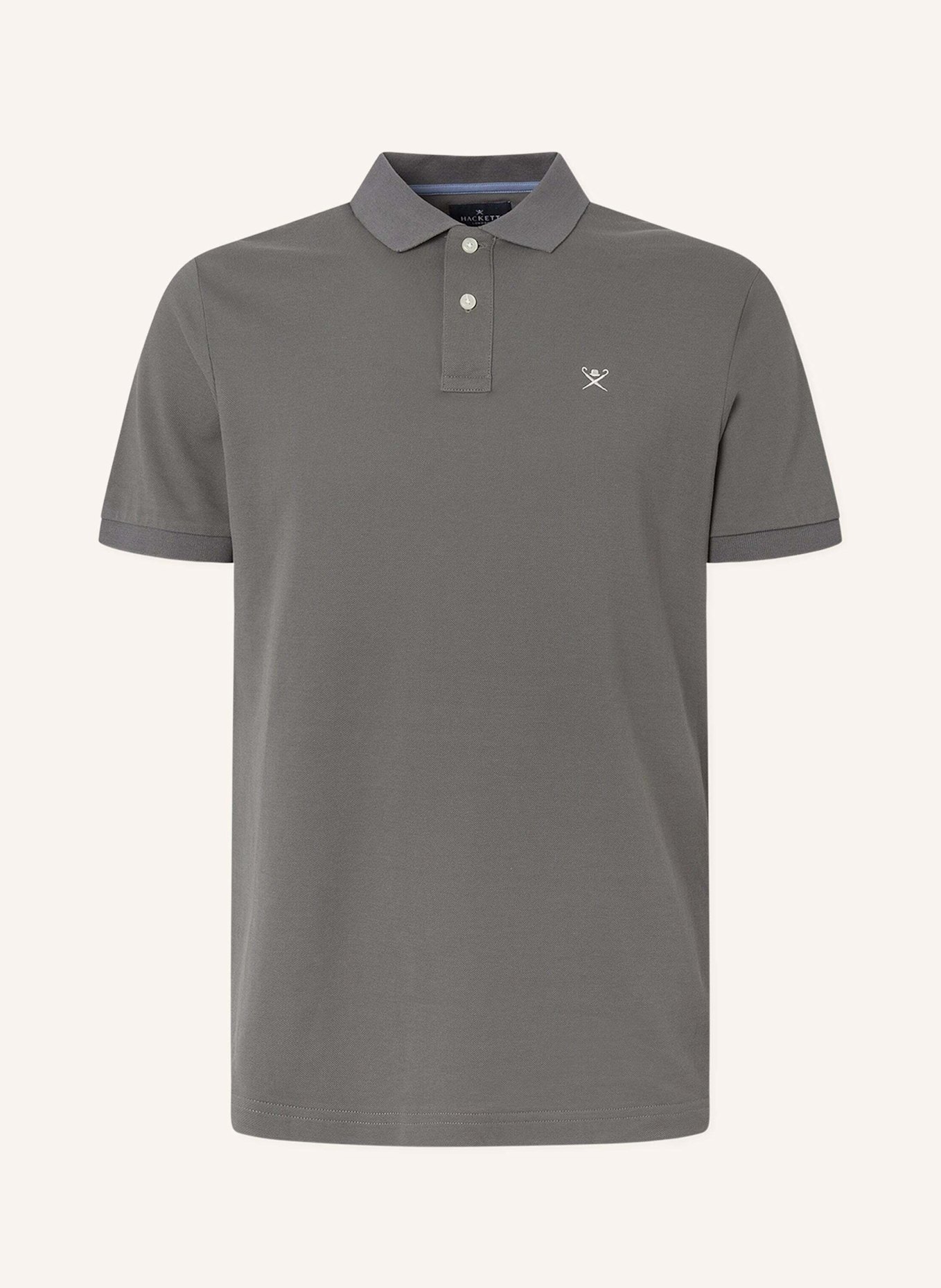 HACKETT LONDON Piqué-Poloshirt Slim Fit, Farbe: GRÜN (Bild 1)