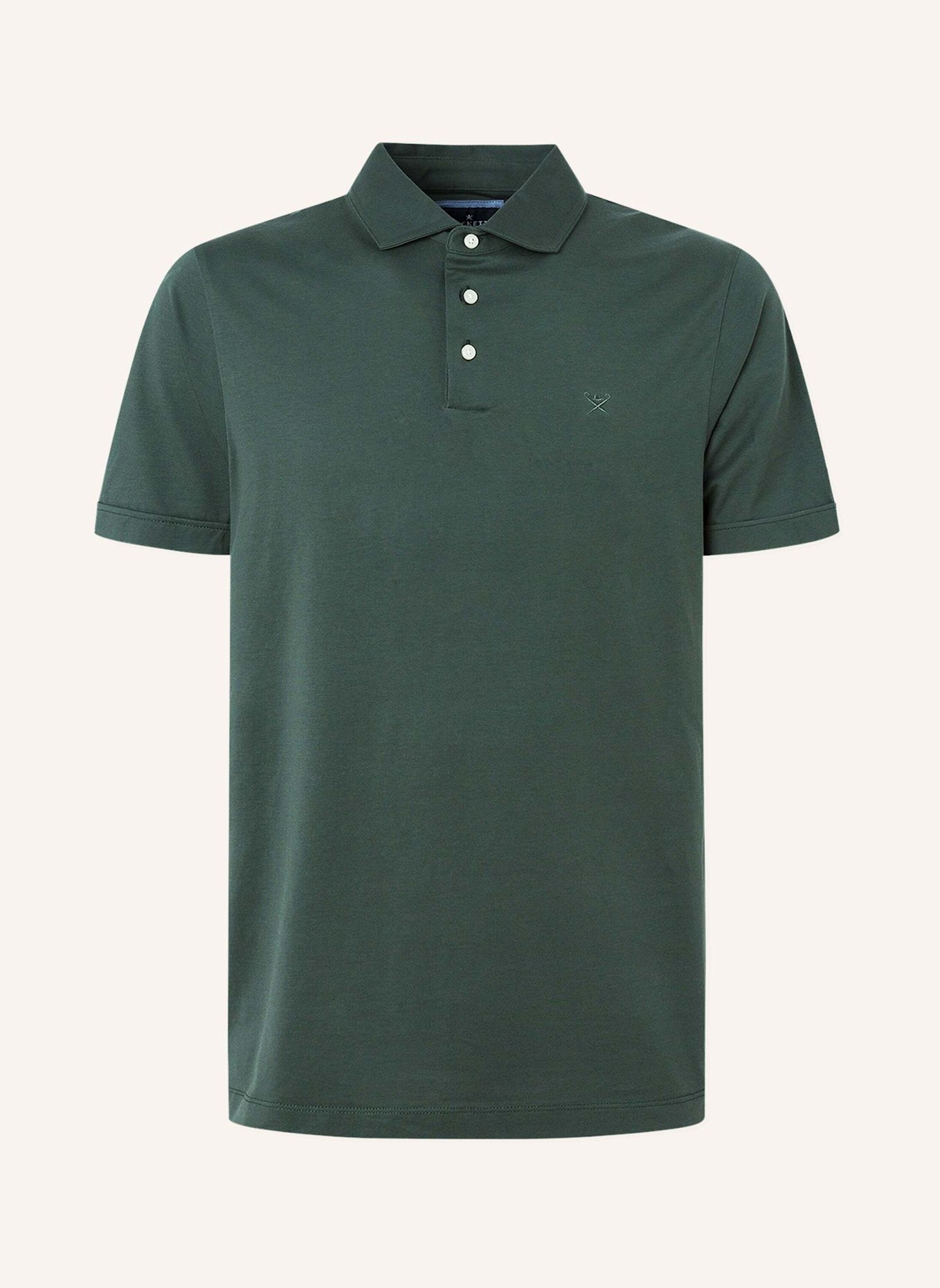 HACKETT LONDON Poloshirt PIMA COTTON POLO, Farbe: GRÜN (Bild 1)