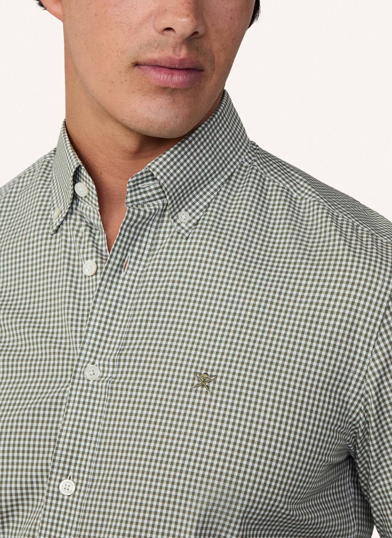 HACKETT LONDON Freizeithemd ESSENTIAL GINGHAM, Farbe: GRÜN (Bild 4)