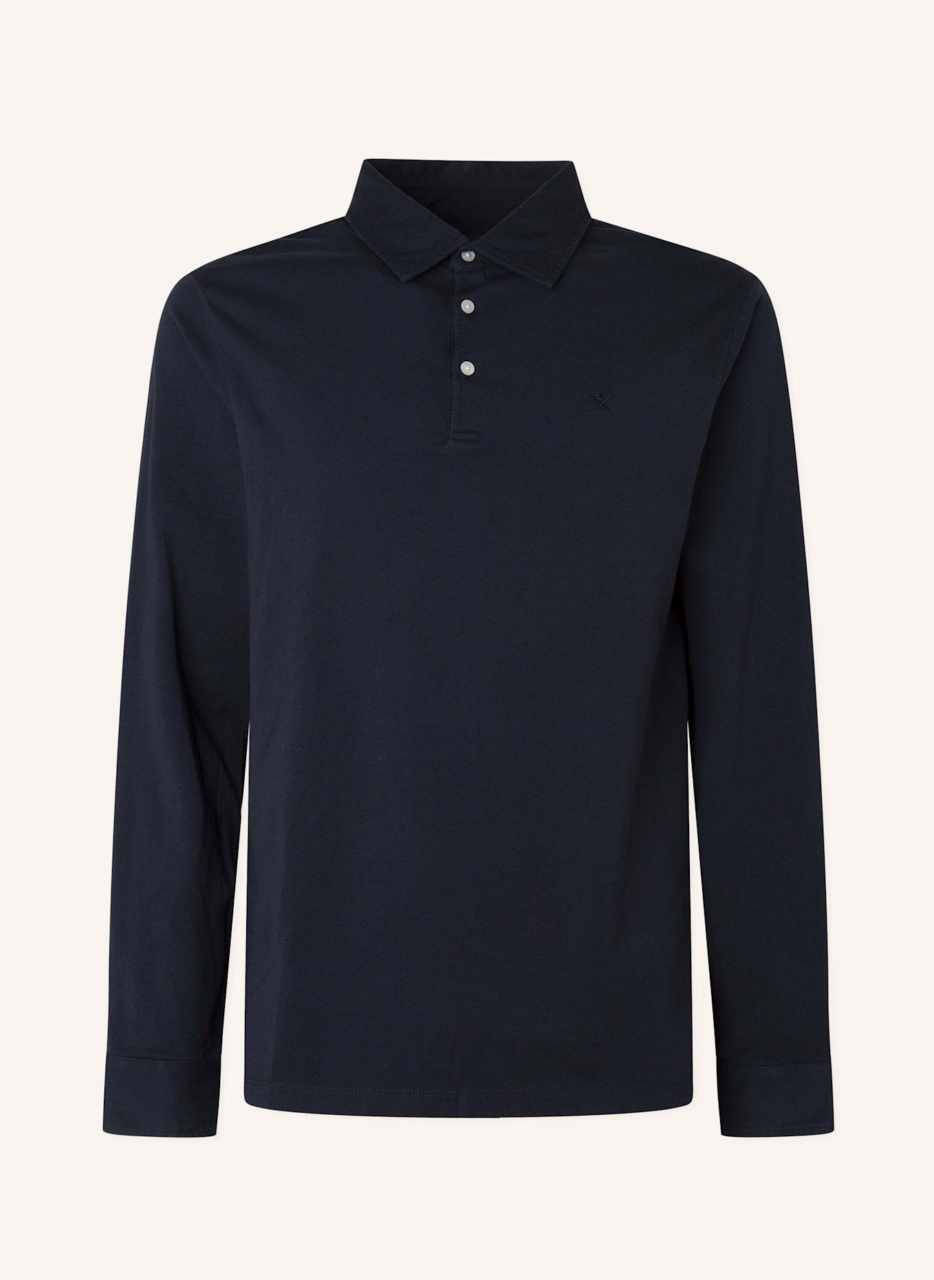 HACKETT LONDON Poloshirt WASHED JERSEY LS (Bild 1)