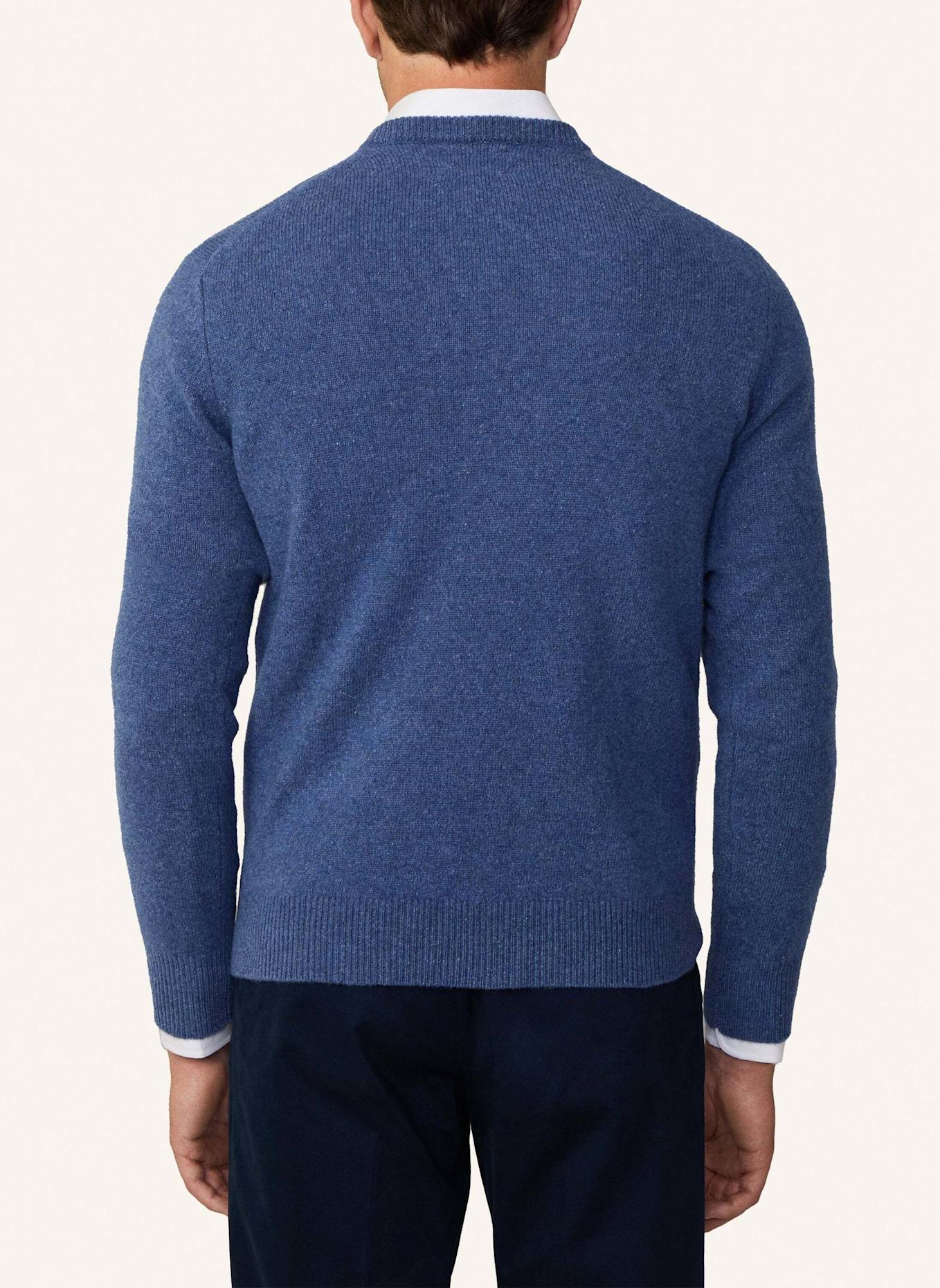 HACKETT LONDON Pullover LAMBSWOOL V NECK, Farbe: BLAU (Bild 2)