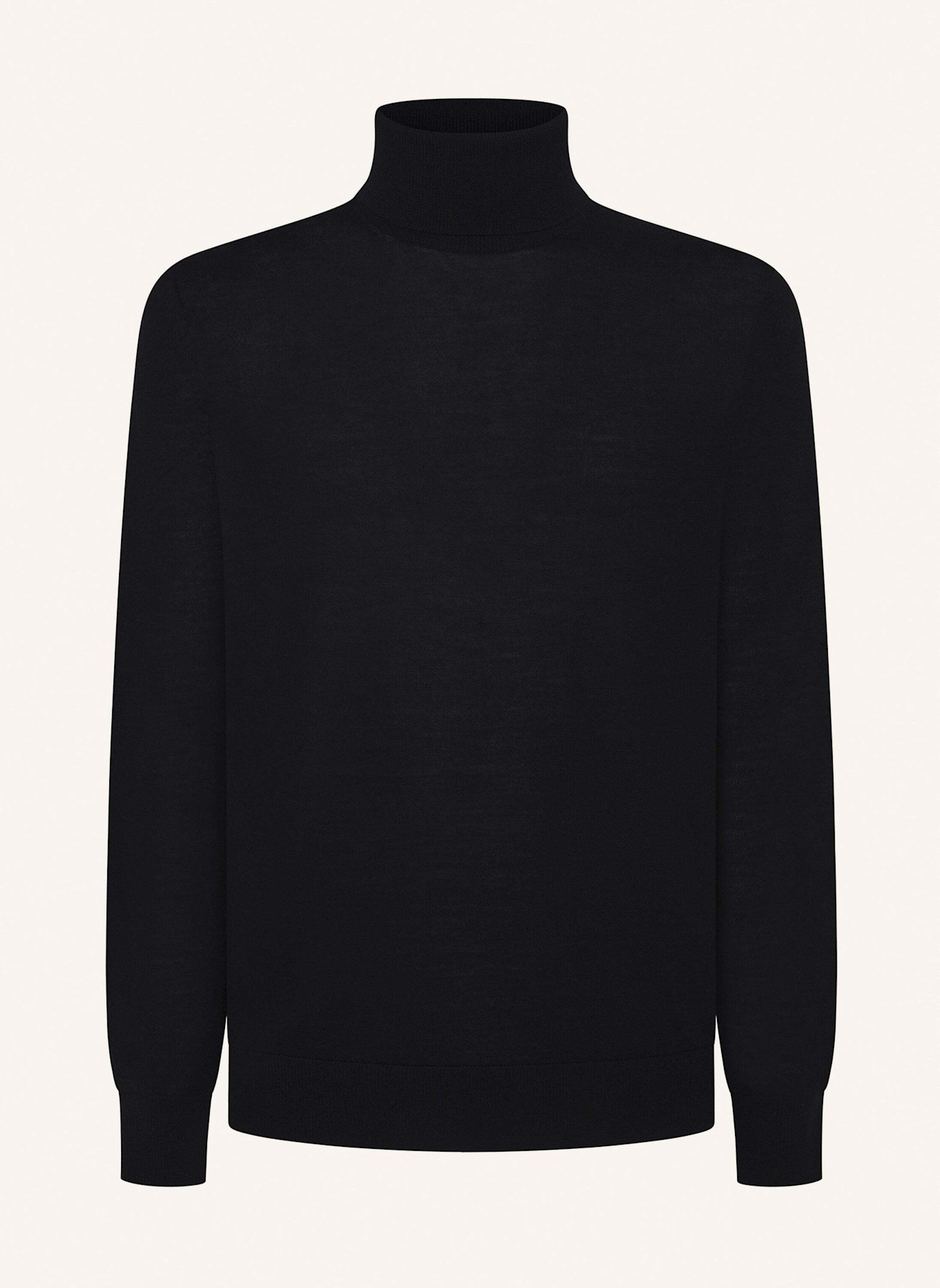 HACKETT LONDON Pullover MERINO SILK ROLL, Farbe: SCHWARZ (Bild 1)