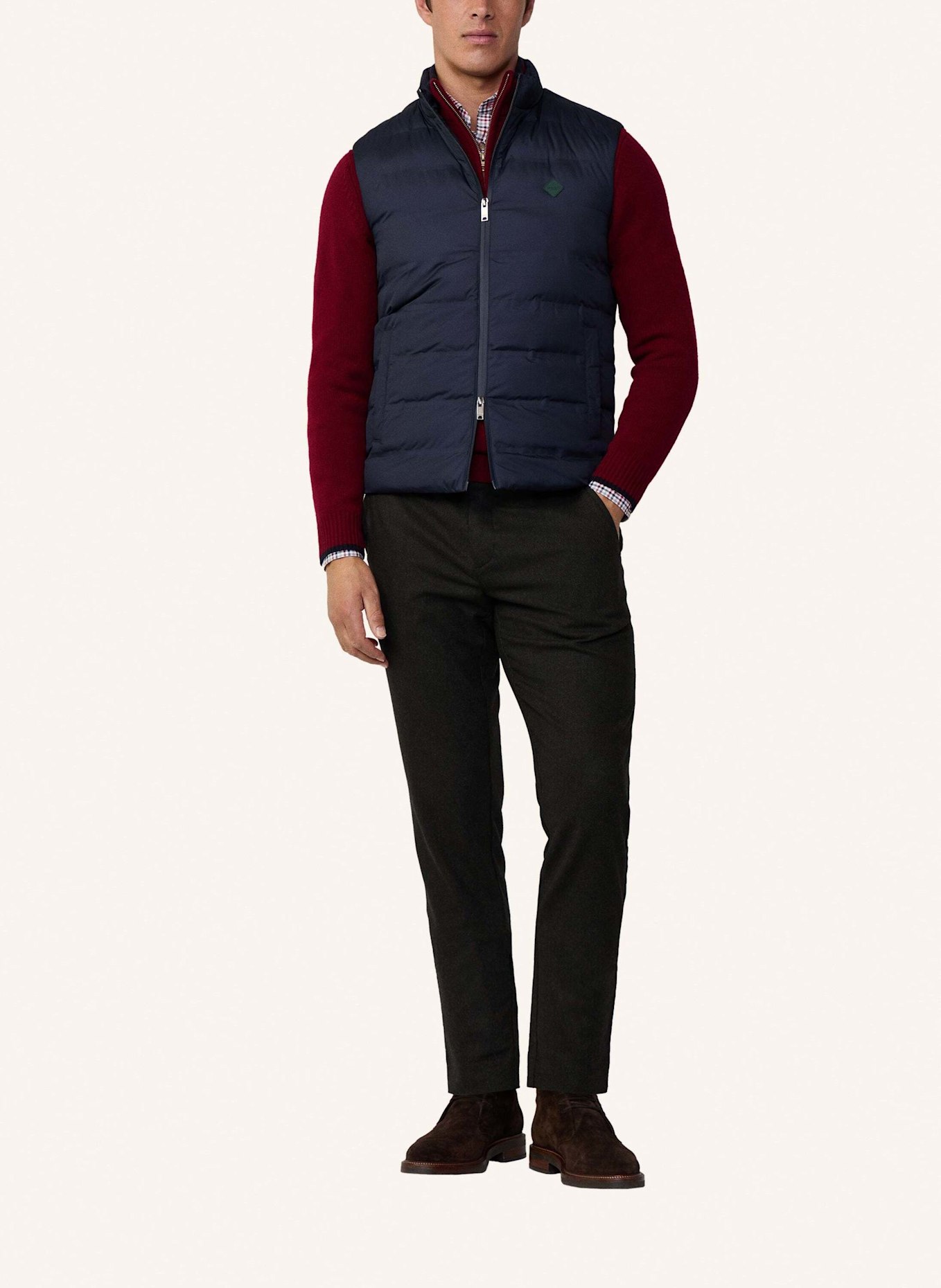 HACKETT LONDON Gilet LW GILET H, Farbe: BLAU (Bild 6)