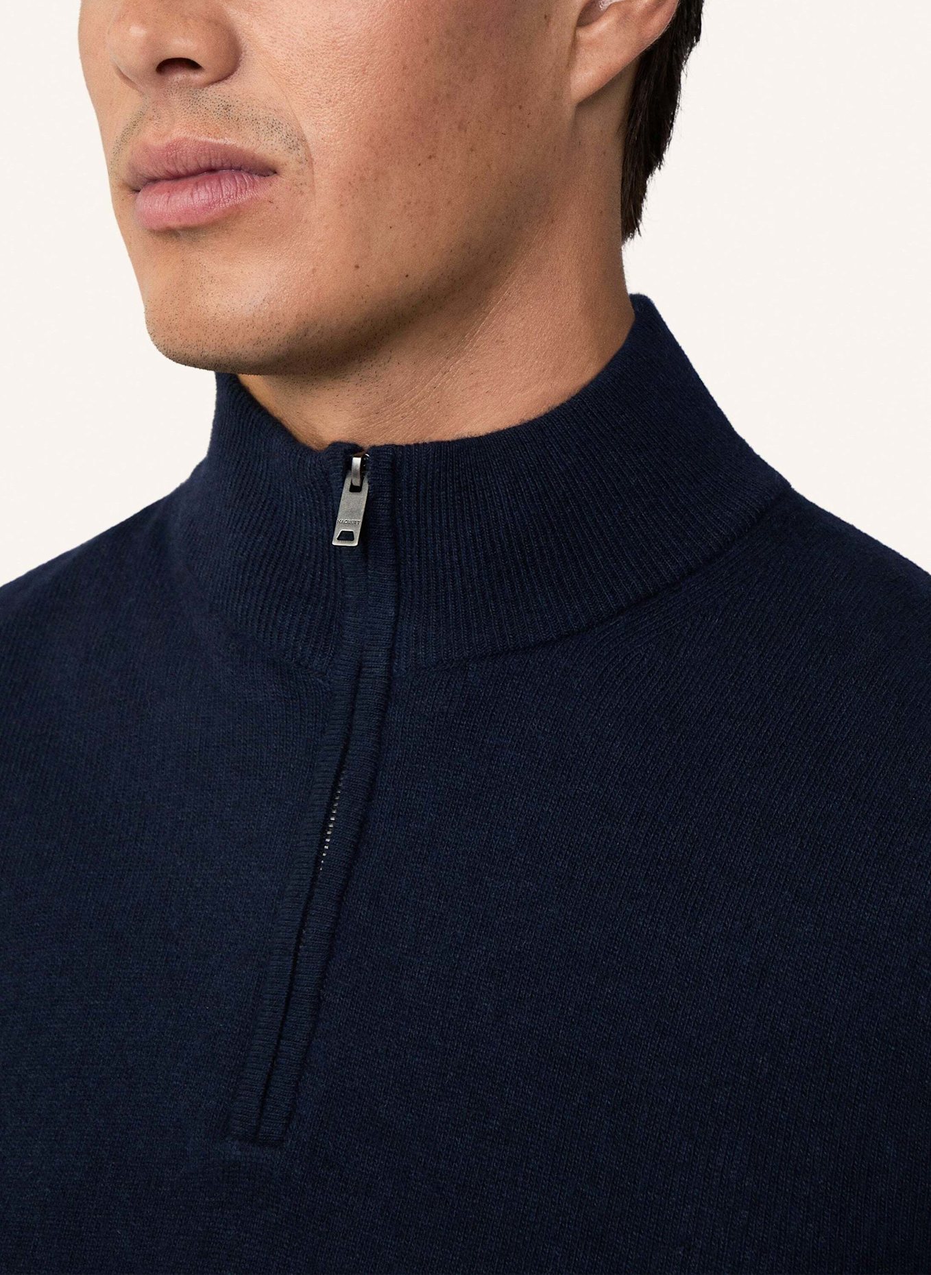 HACKETT LONDON Pullover MERINO CASH MIX HZ, Farbe: BLAU (Bild 4)