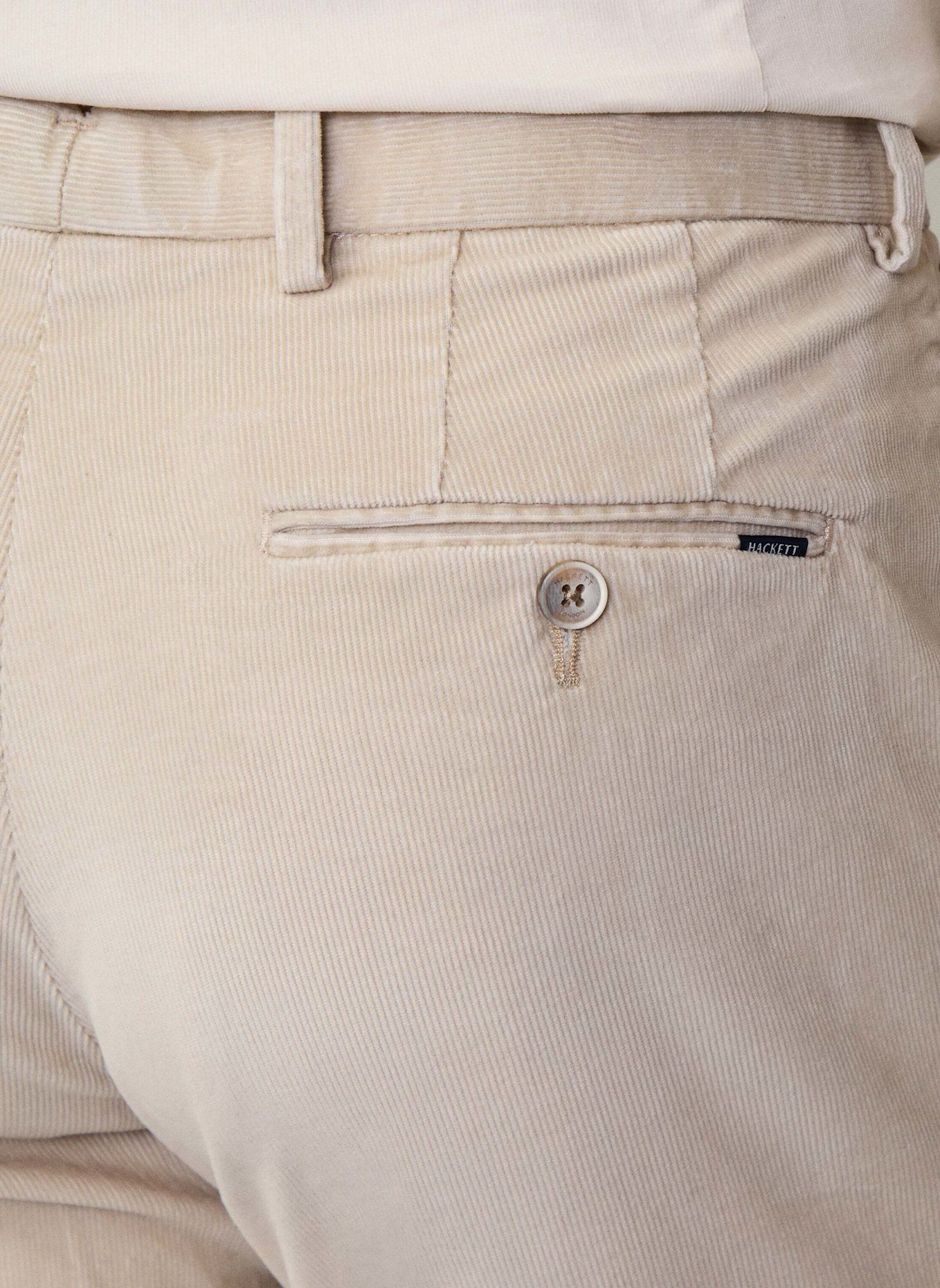 HACKETT LONDON Cordhose Extra Slim Fit, Farbe: WEISS (Bild 5)