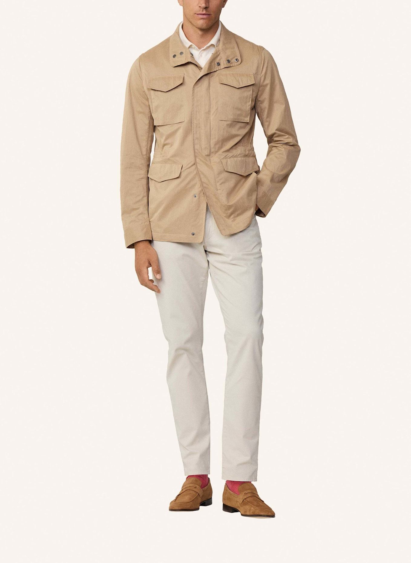 HACKETT LONDON Fieldjacket LW FIELD 4 PKT, Farbe: BEIGE (Bild 3)