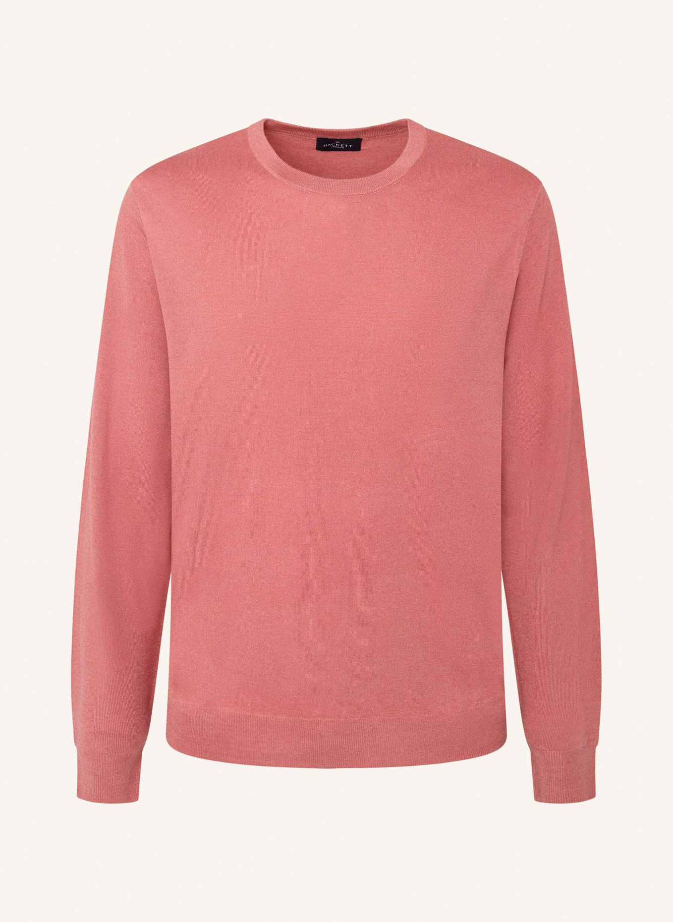 HACKETT LONDON Pullover GMD MERINO SILK CREW, Farbe: ORANGE (Bild 1)