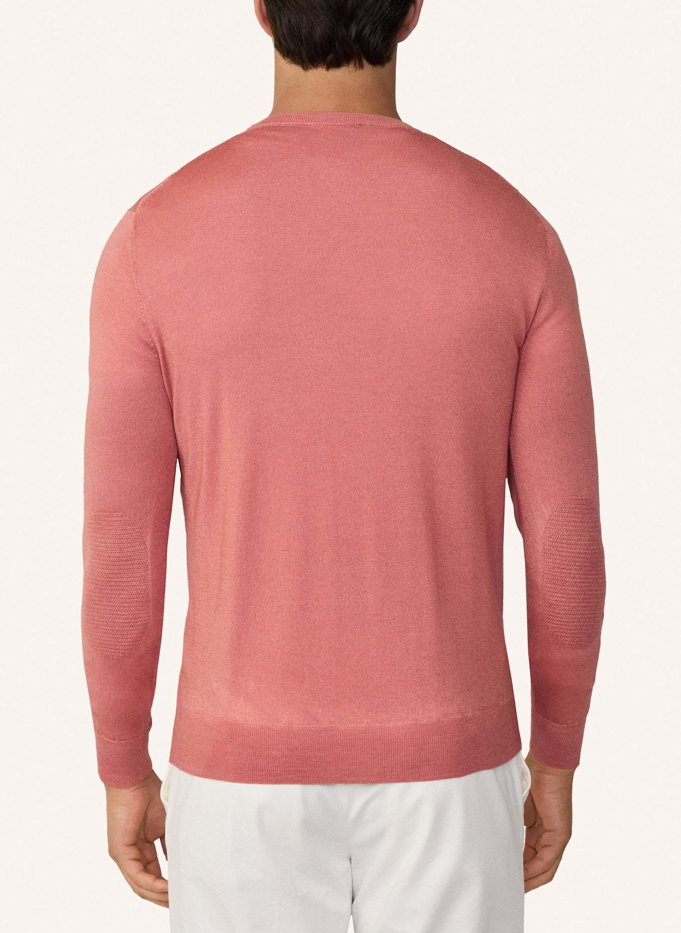 HACKETT LONDON Pullover GMD MERINO SILK CREW, Farbe: ORANGE (Bild 2)