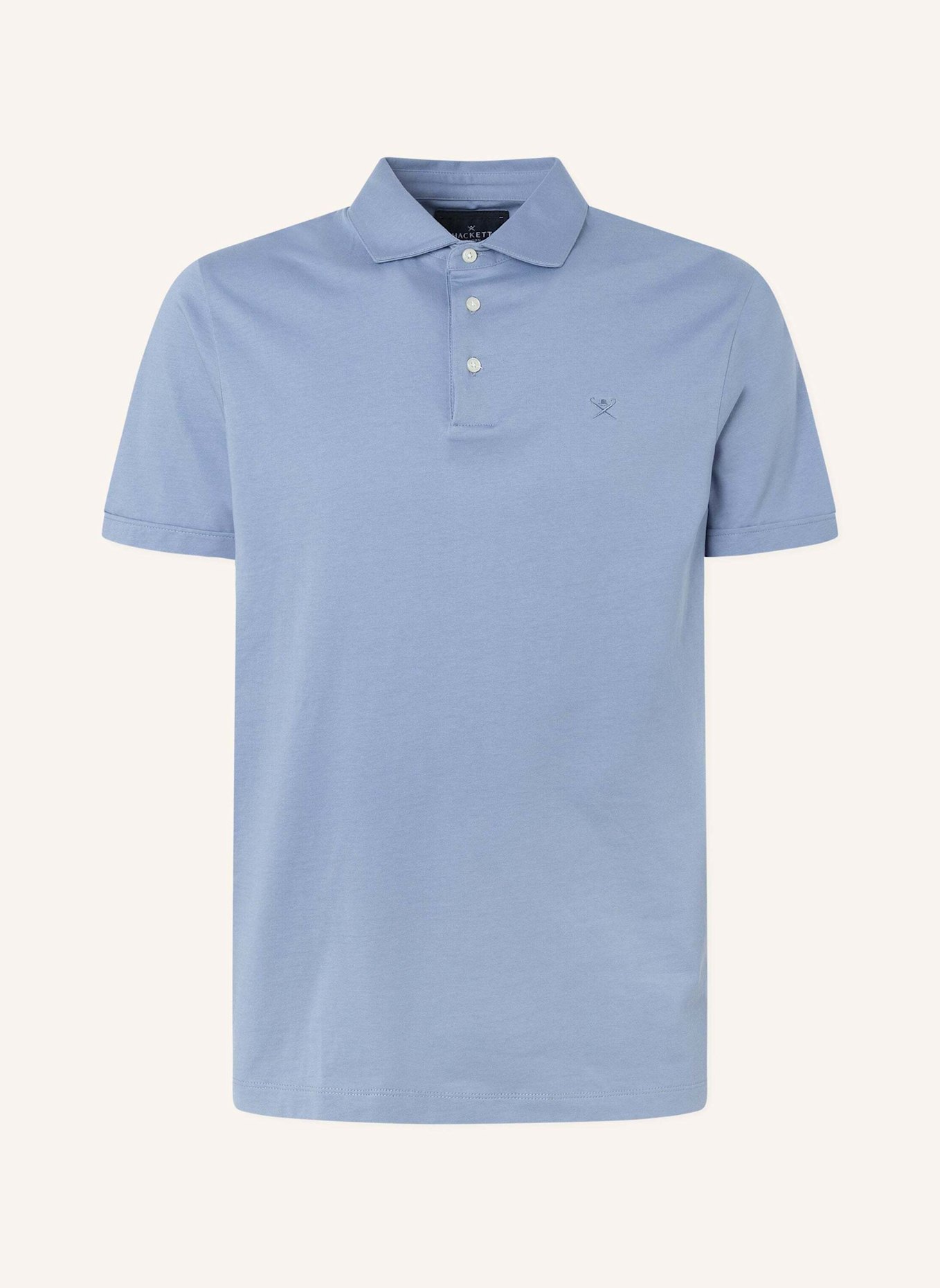 HACKETT LONDON Poloshirt PIMA COTTON POLO, Farbe: BLAU (Bild 1)