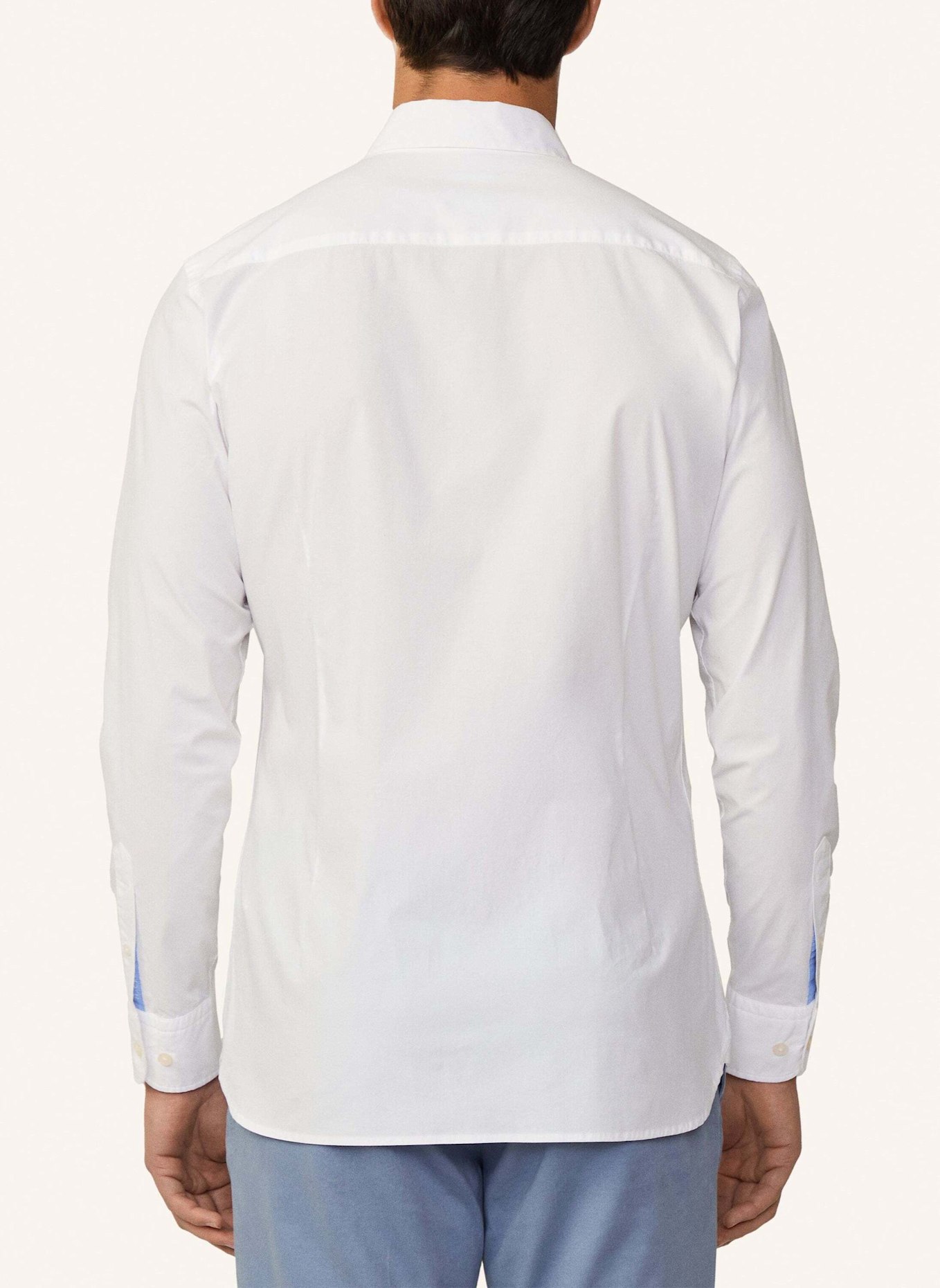 HACKETT LONDON Freizeithemd ESS GMT DYE STRET POP, Farbe: WEISS (Bild 2)