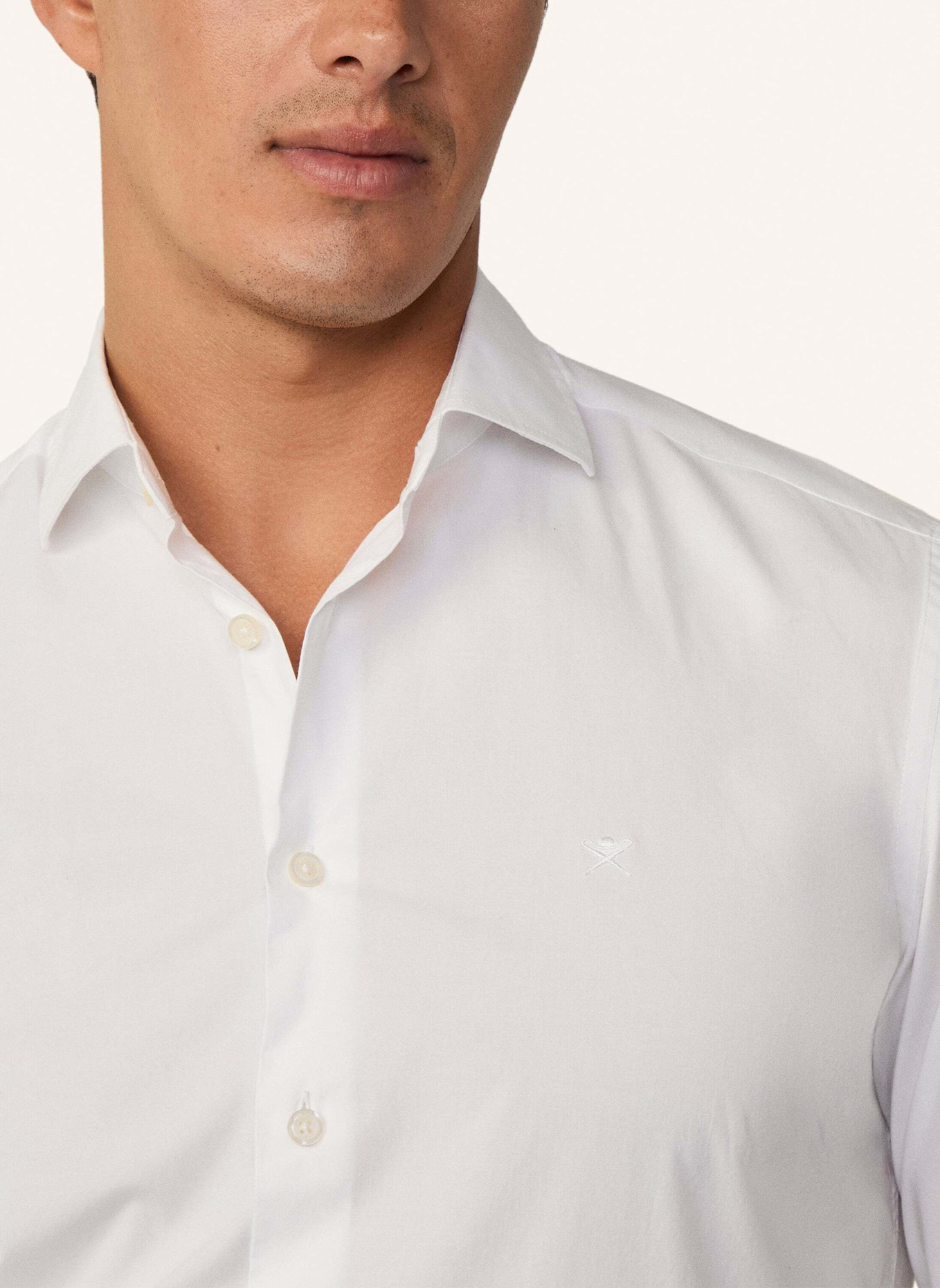 HACKETT LONDON Freizeithemd ESS GMT DYE STRET POP, Farbe: WEISS (Bild 4)