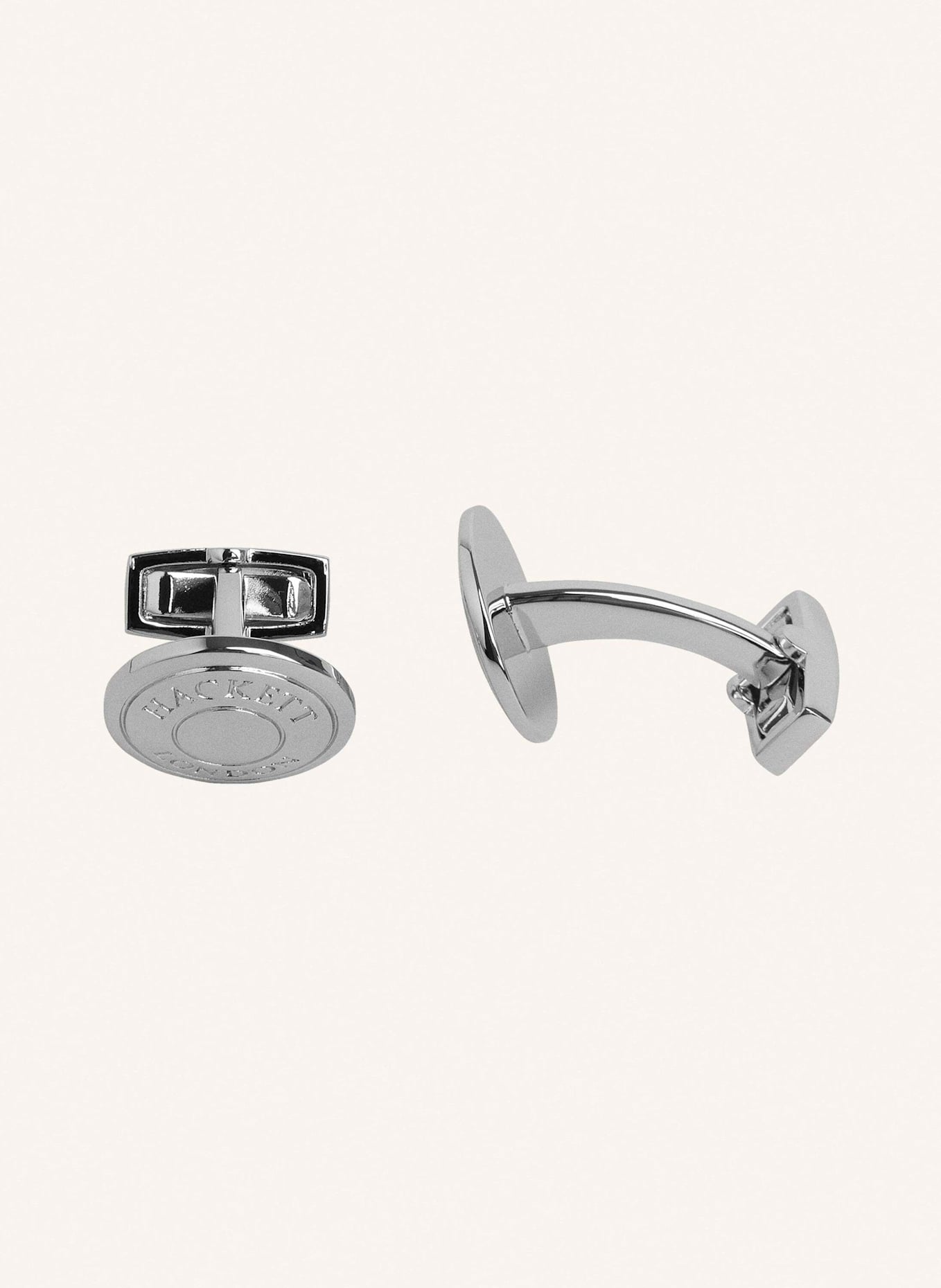 HACKETT LONDON Manschettenknöpfe POLO BUTTON: SILBER