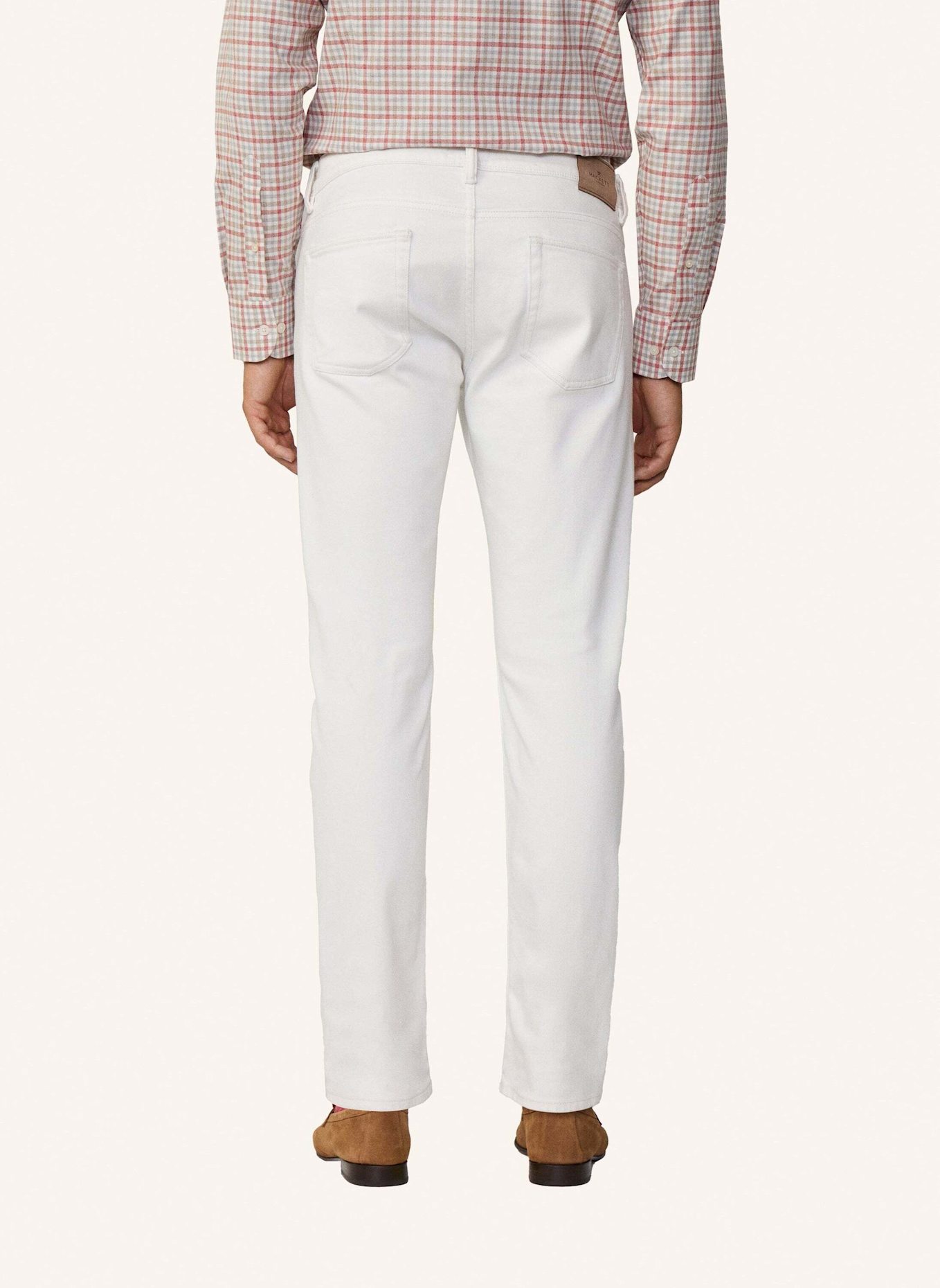 HACKETT LONDON Slim ECRU DENIM, Farbe: ECRU/ WEISS (Bild 5)