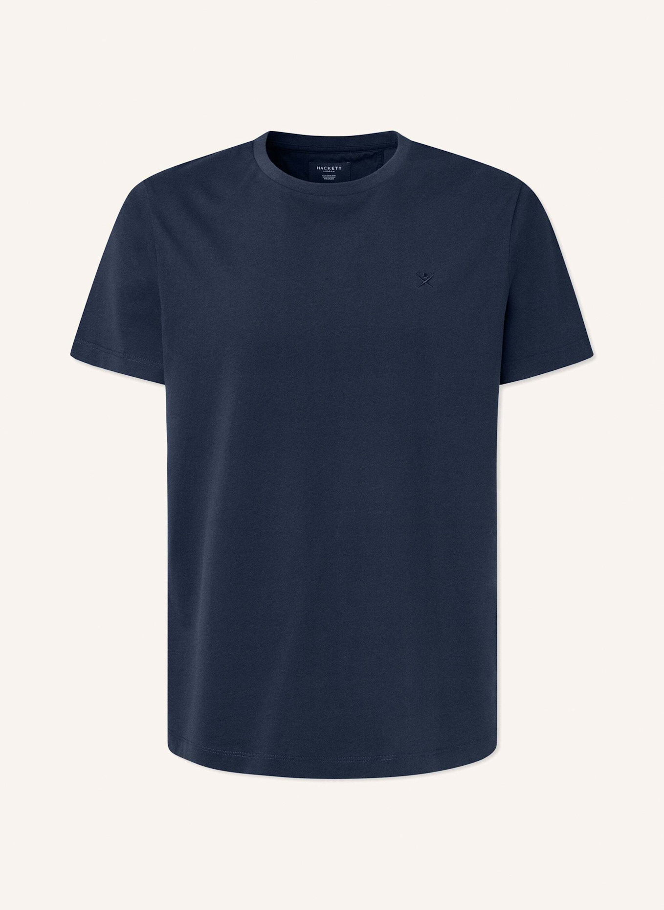 HACKETT LONDON T-Shirt PIMA COTTON TEE, Farbe: DUNKELBLAU (Bild 1)